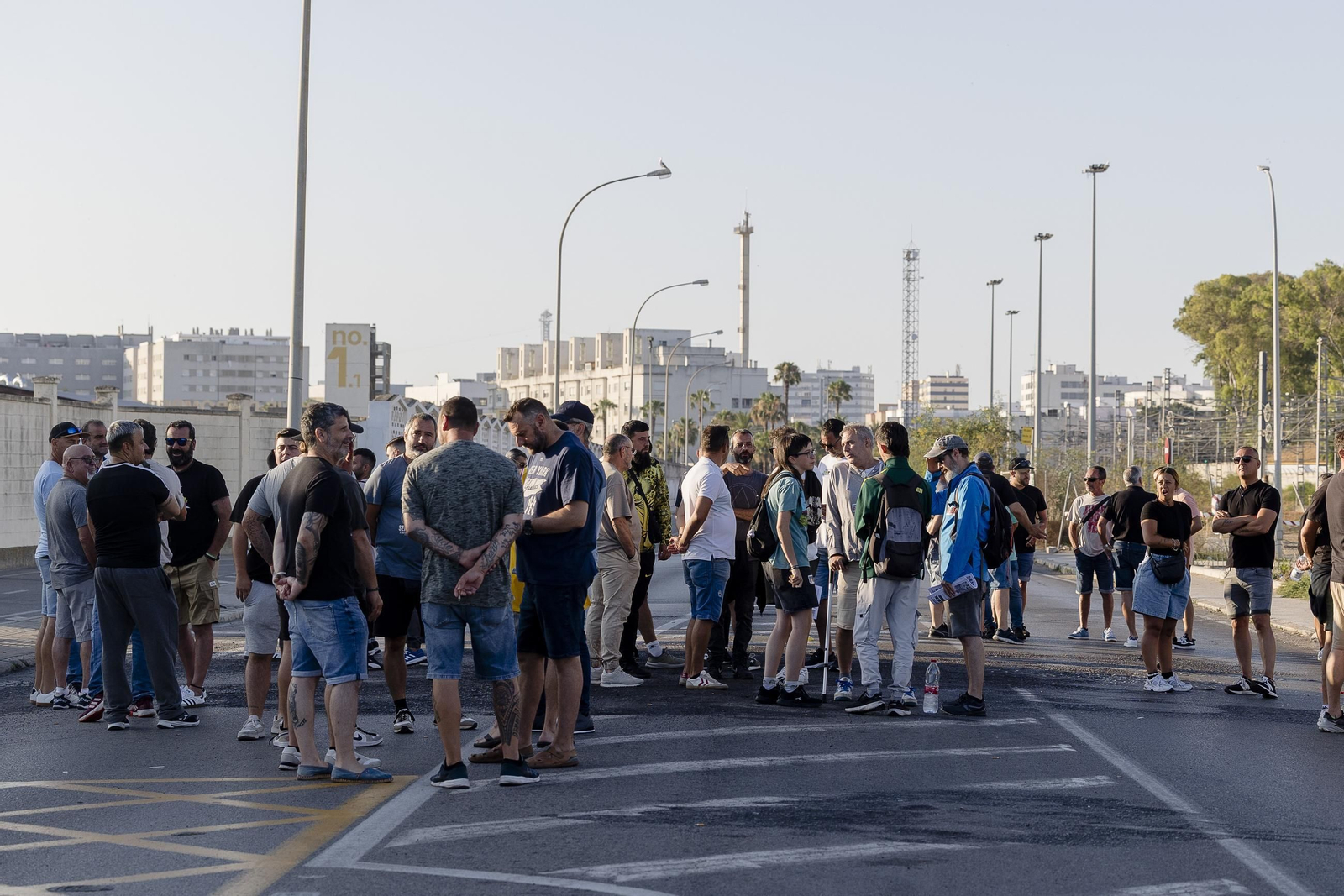 Las imágenes de las protestas de la huelga del metal en Cádiz de este jueves 26 de junio