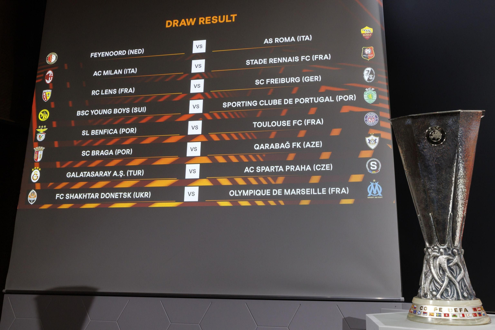 Las fotos de los sorteos europeos con el Betis en la Conference