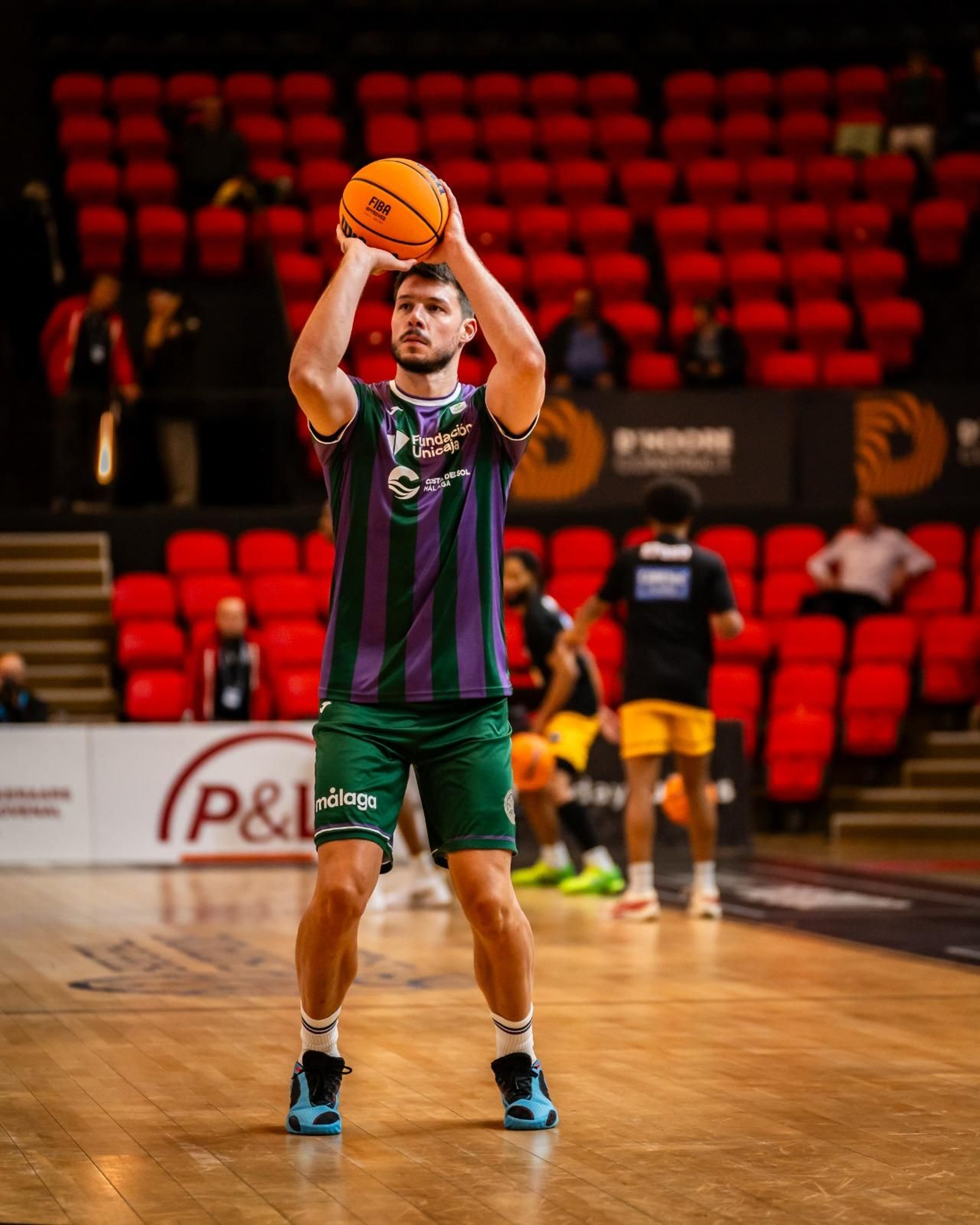 El Oostende-Unicaja, en fotos