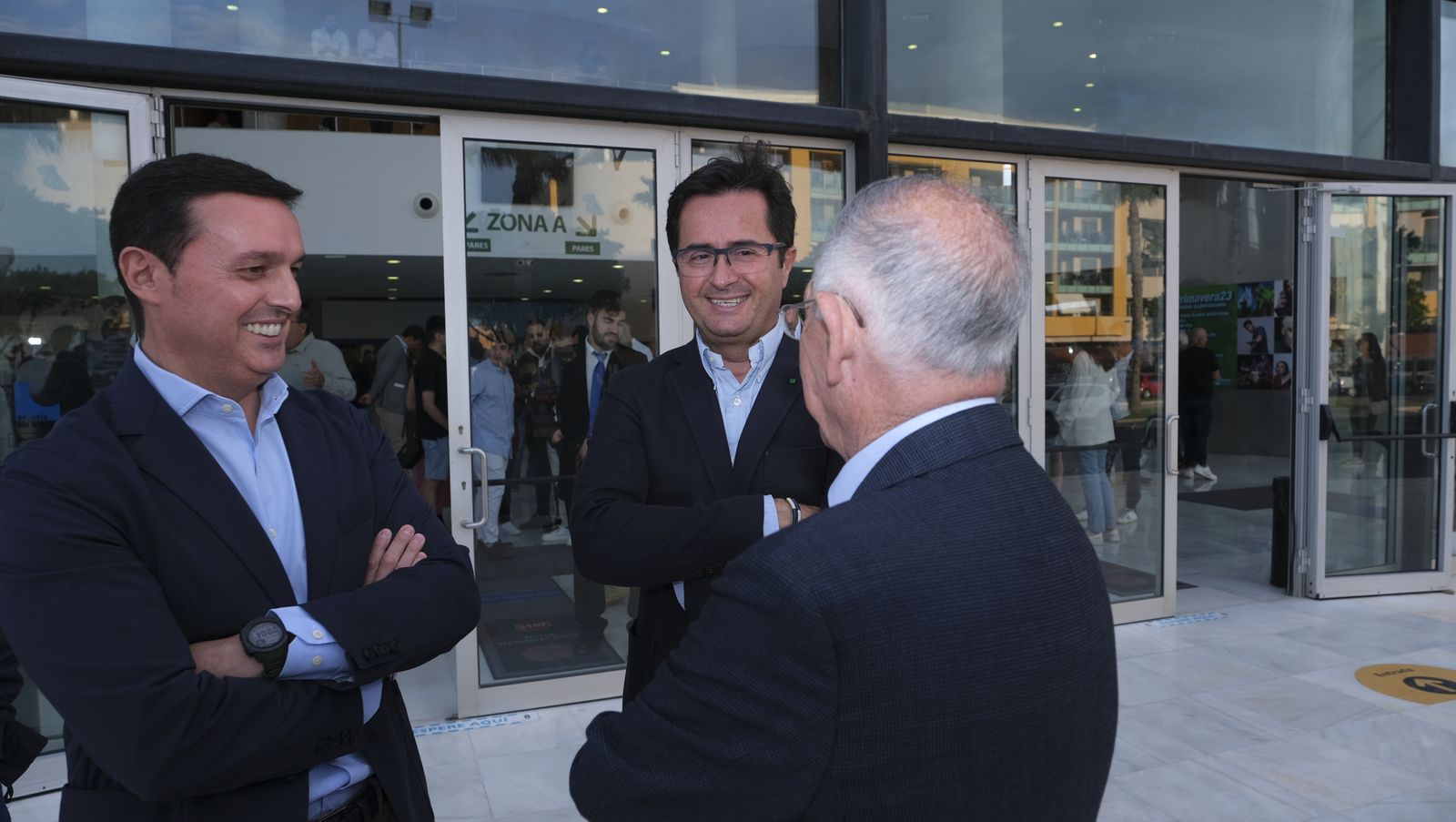 Imágenes de Rajoy apoyando la candidatura de Gabriel Amat a la Alcaldía de Roquetas de Mar