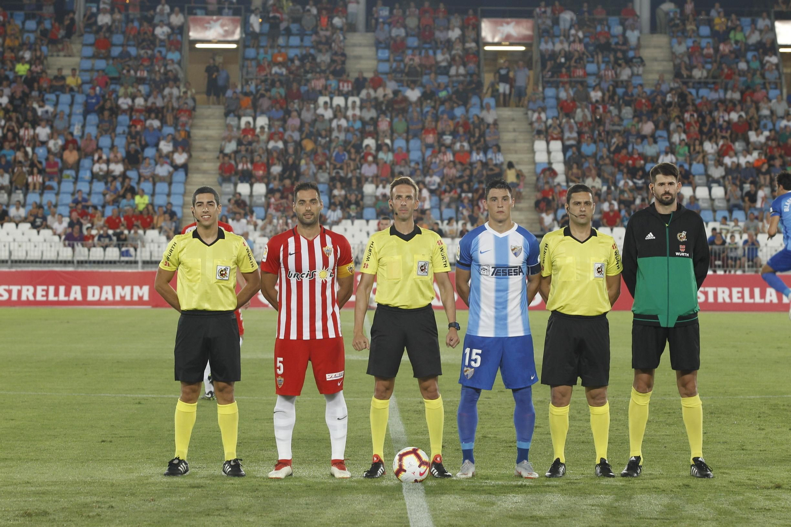 Las imágenes del Almería-Málaga