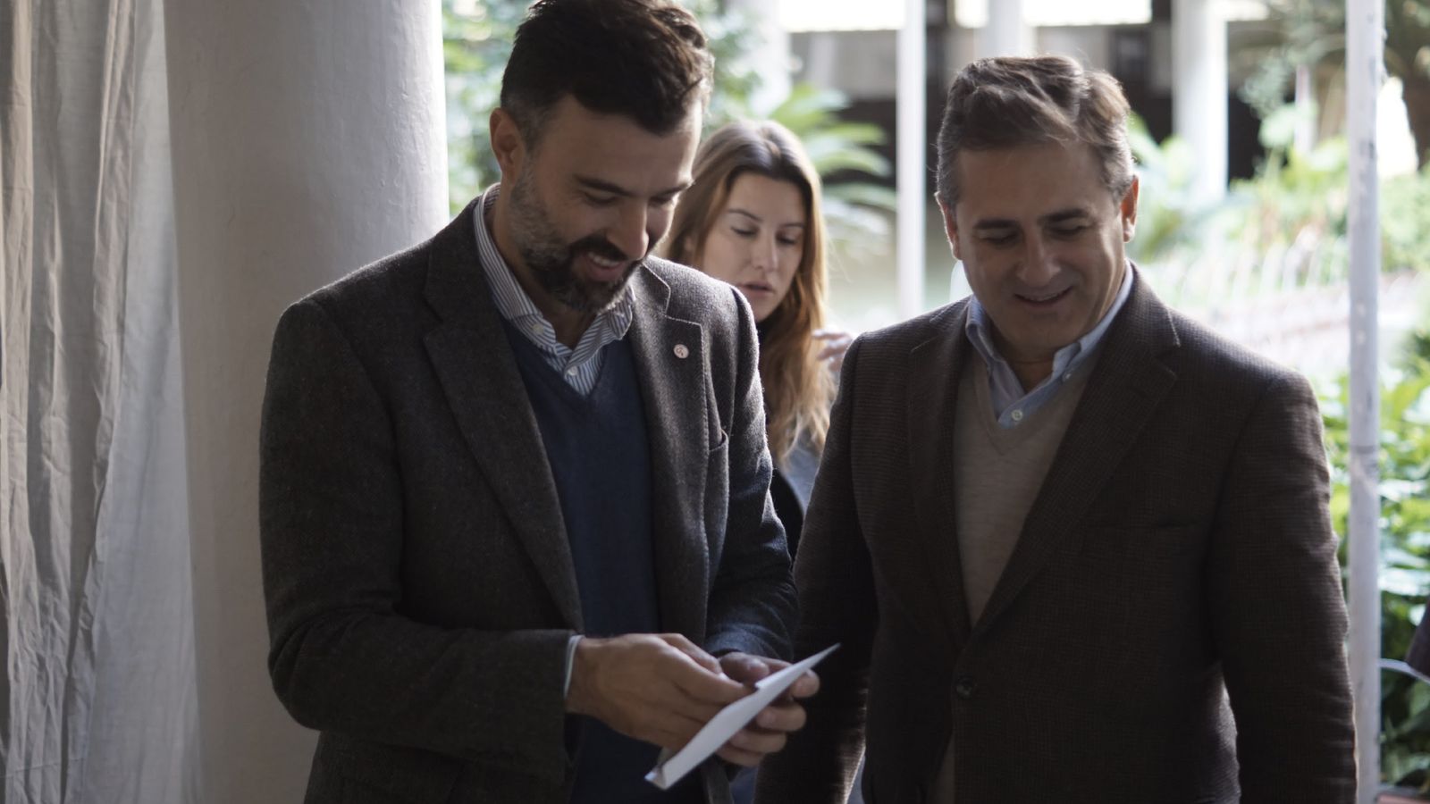 Pablo Cambronero, que será el único diputado de Cs por Sevilla, junto con el candidato al Senado, Ángel Mayo.