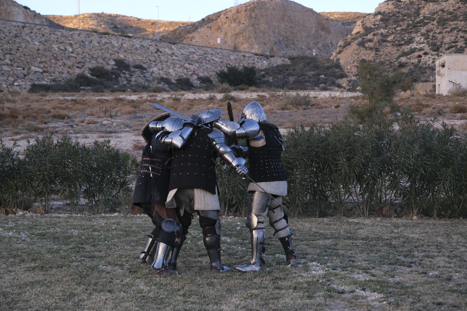 Fotogalería de los combates medievales en Almería