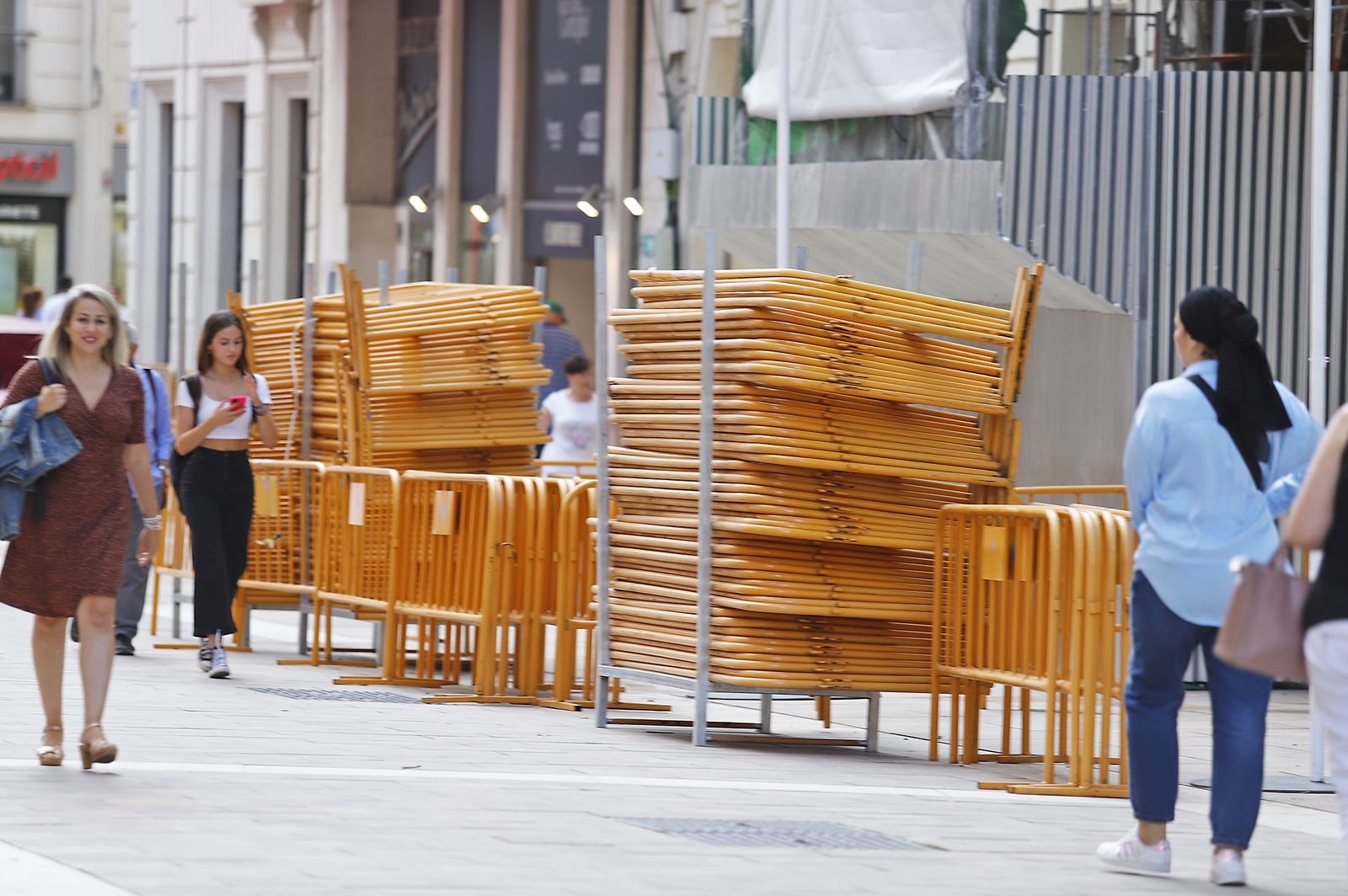 Imágenes de los preparativos para la Coronación de Amargura