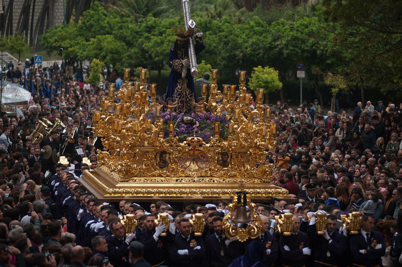Las fotos de El Rico en el Miércoles Santo en Málaga