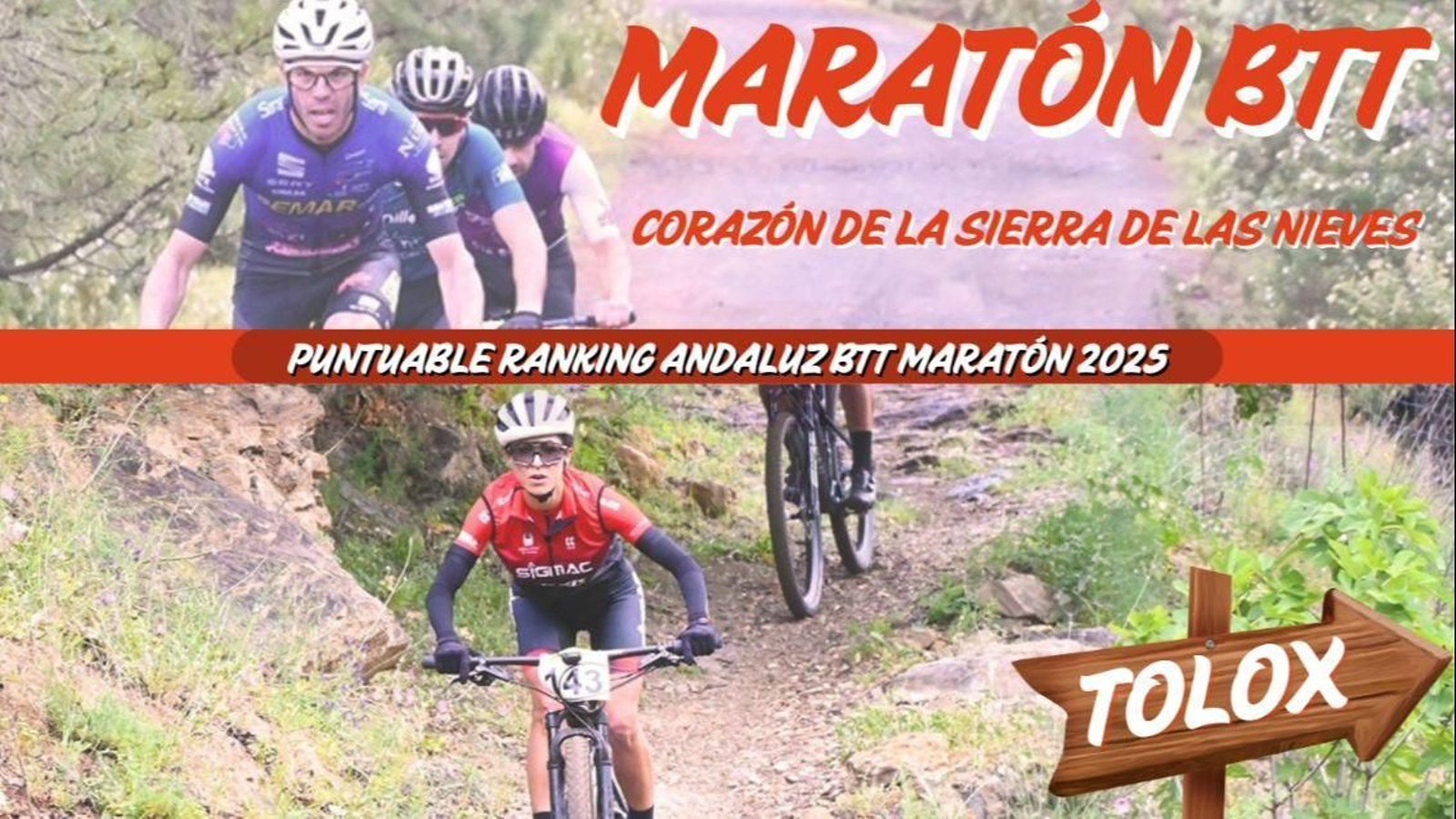 Cartel de la prueba.