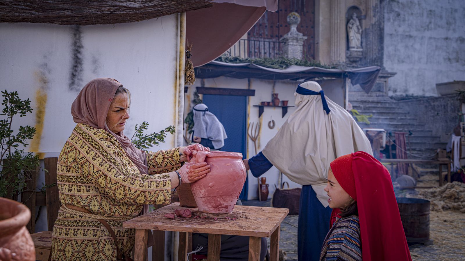 Las imágenes del Belén viviente en Medina Sidonia