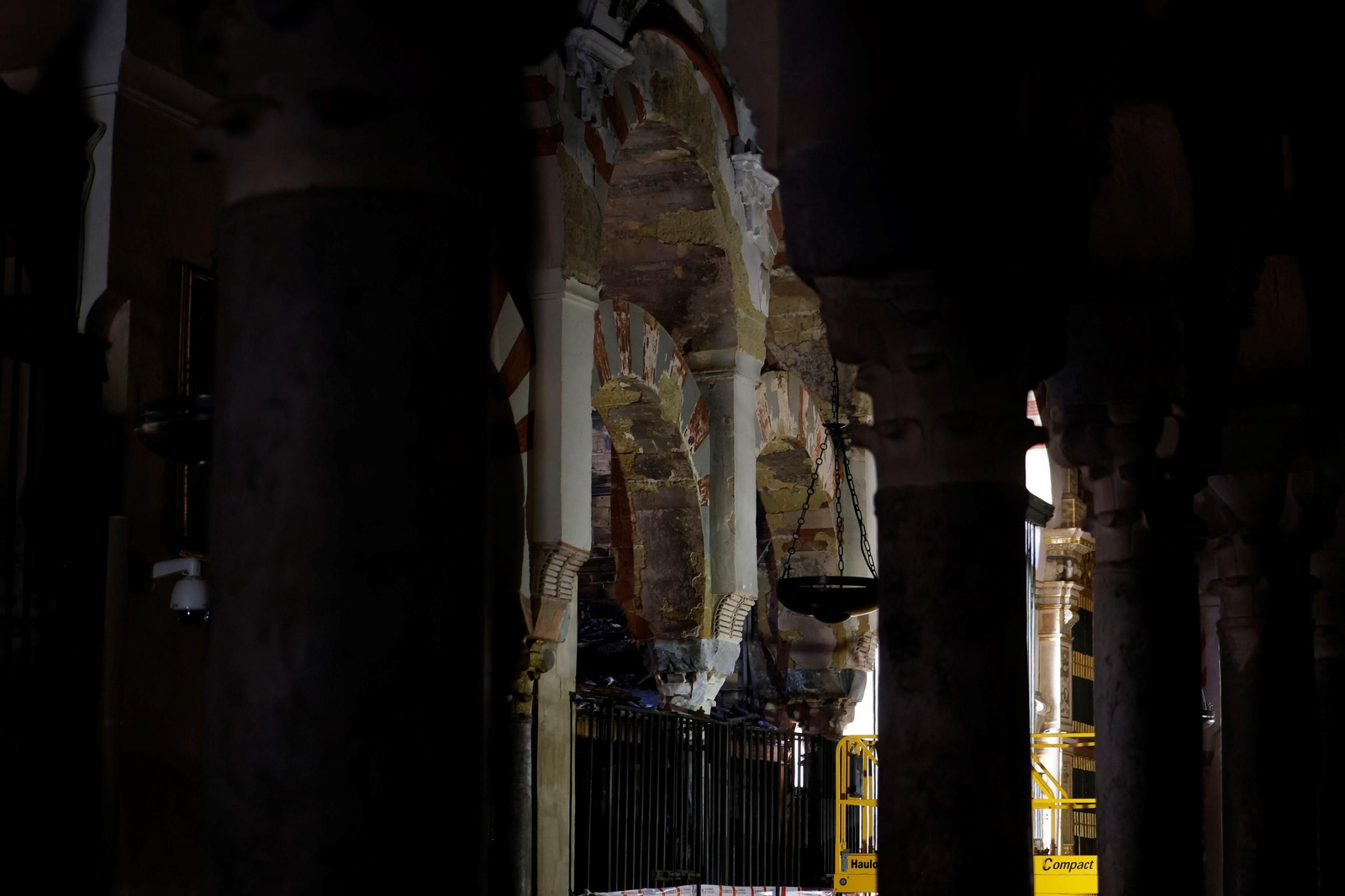 Así ha quedado la Mezquita-Catedral tras el incendio