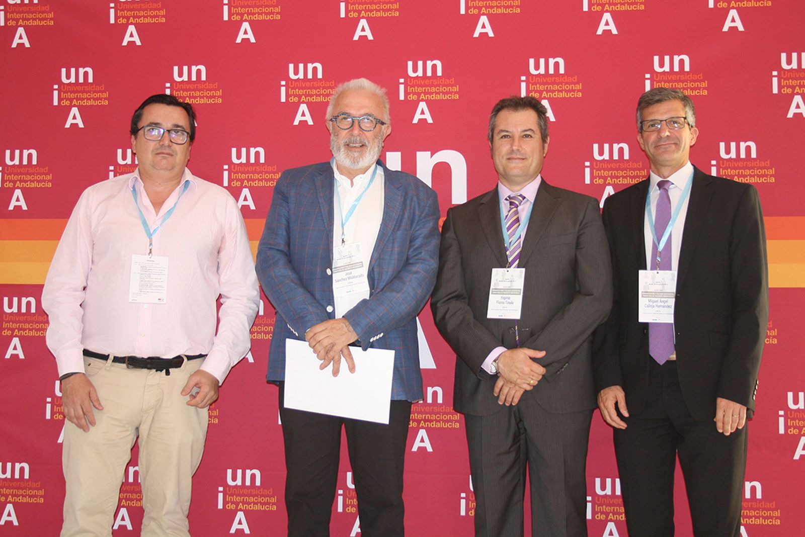 Ponentes de las jornadas organizadas en la Universidad Internacional de Andalucía (UNIA).