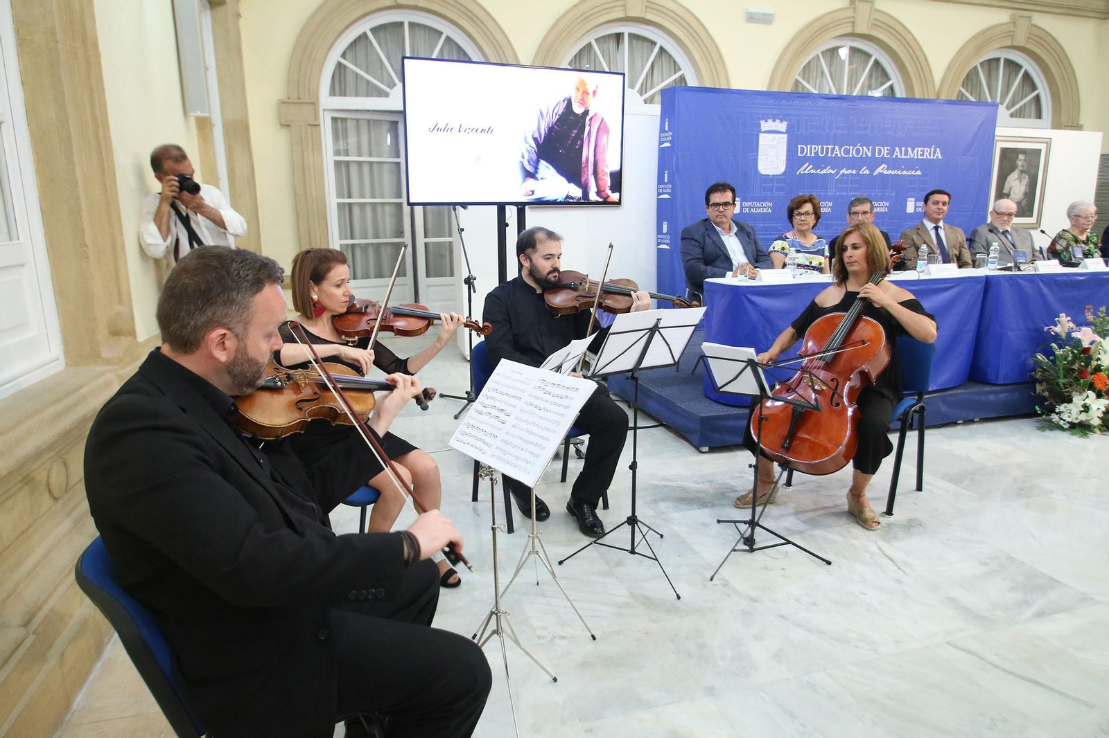 Fotogalería homenaje al pintor Julio Visconti