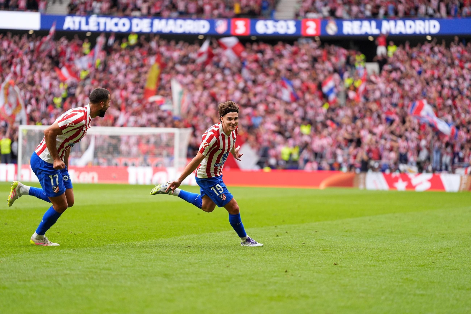 Las mejores fotos del Atlético - Real Madrid