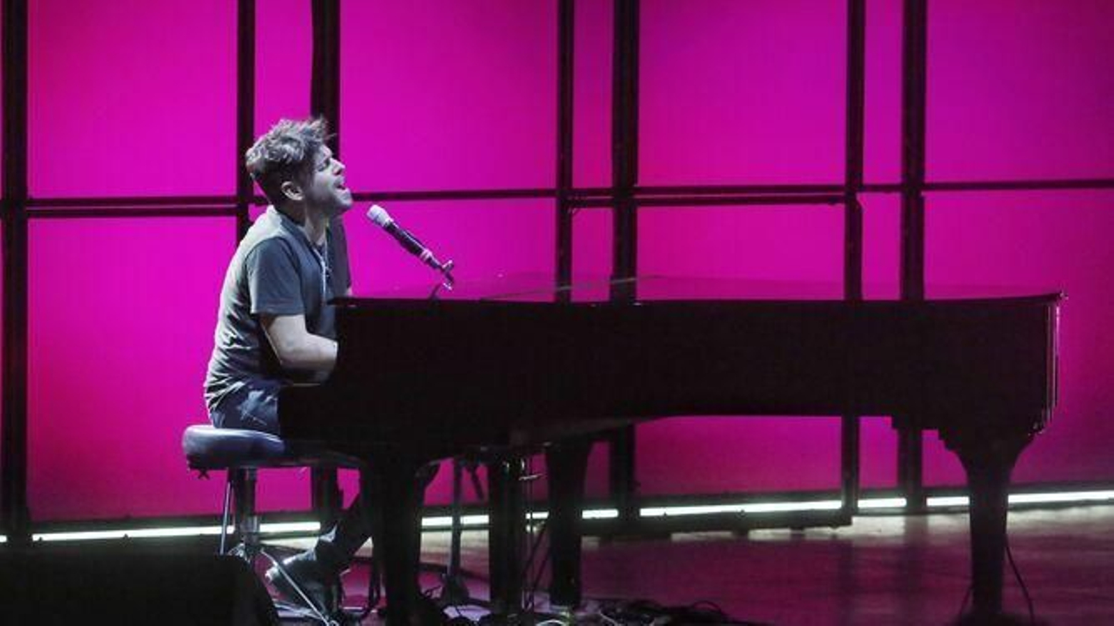 Pablo López durante su concierto en La Axerquía hace tres años