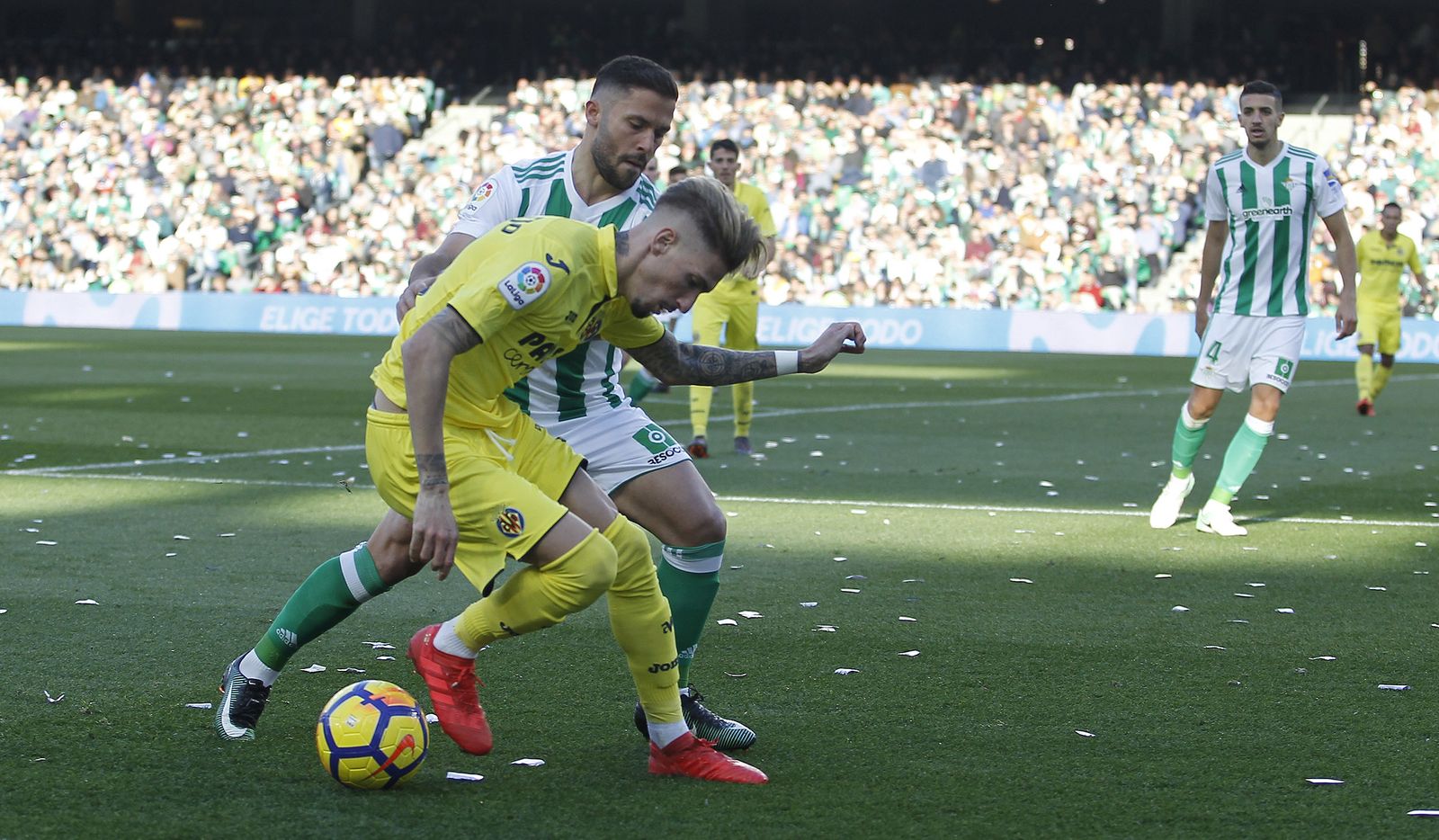 El Real Betis-Villarreal, en imágenes