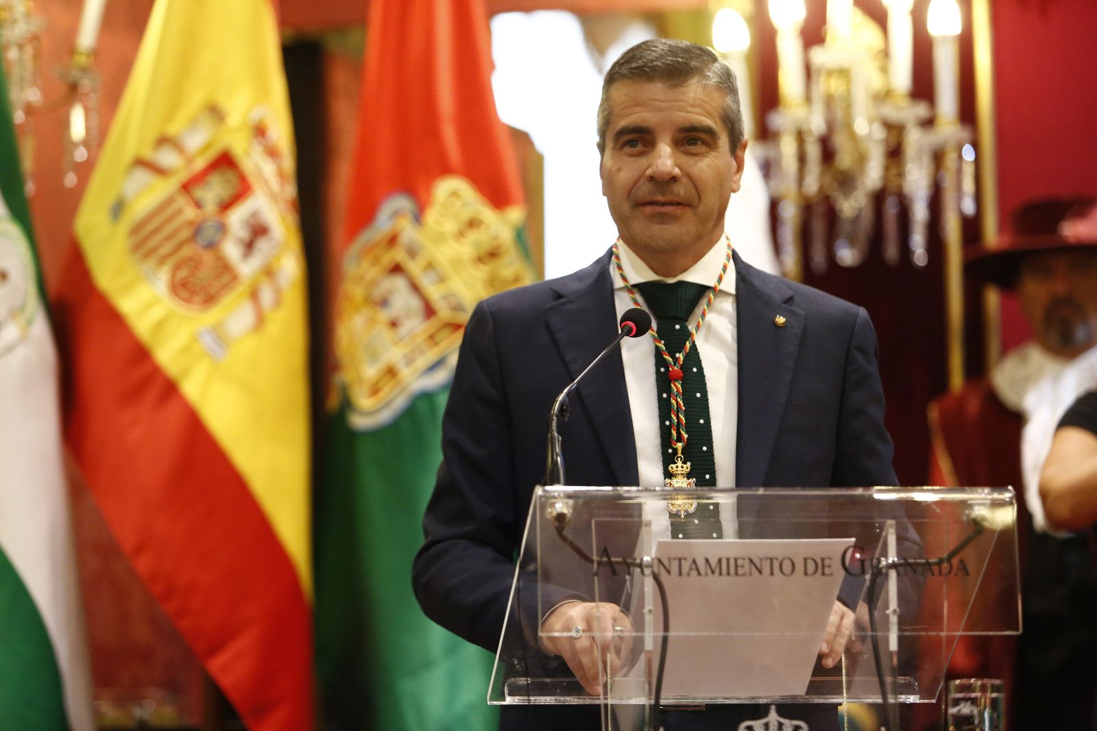 Las imágenes de la jornada de constitución del Ayuntamiento de Granada