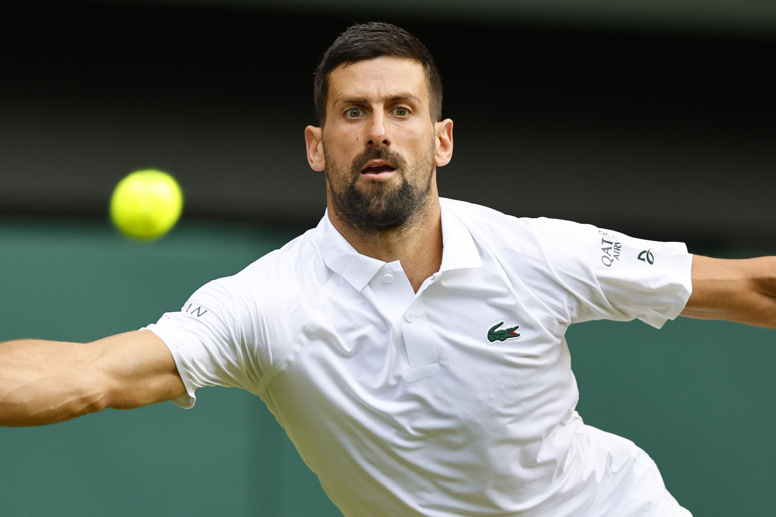 Las fotos de Wimbledon con las clasificaciones de Djokovic y Sinner