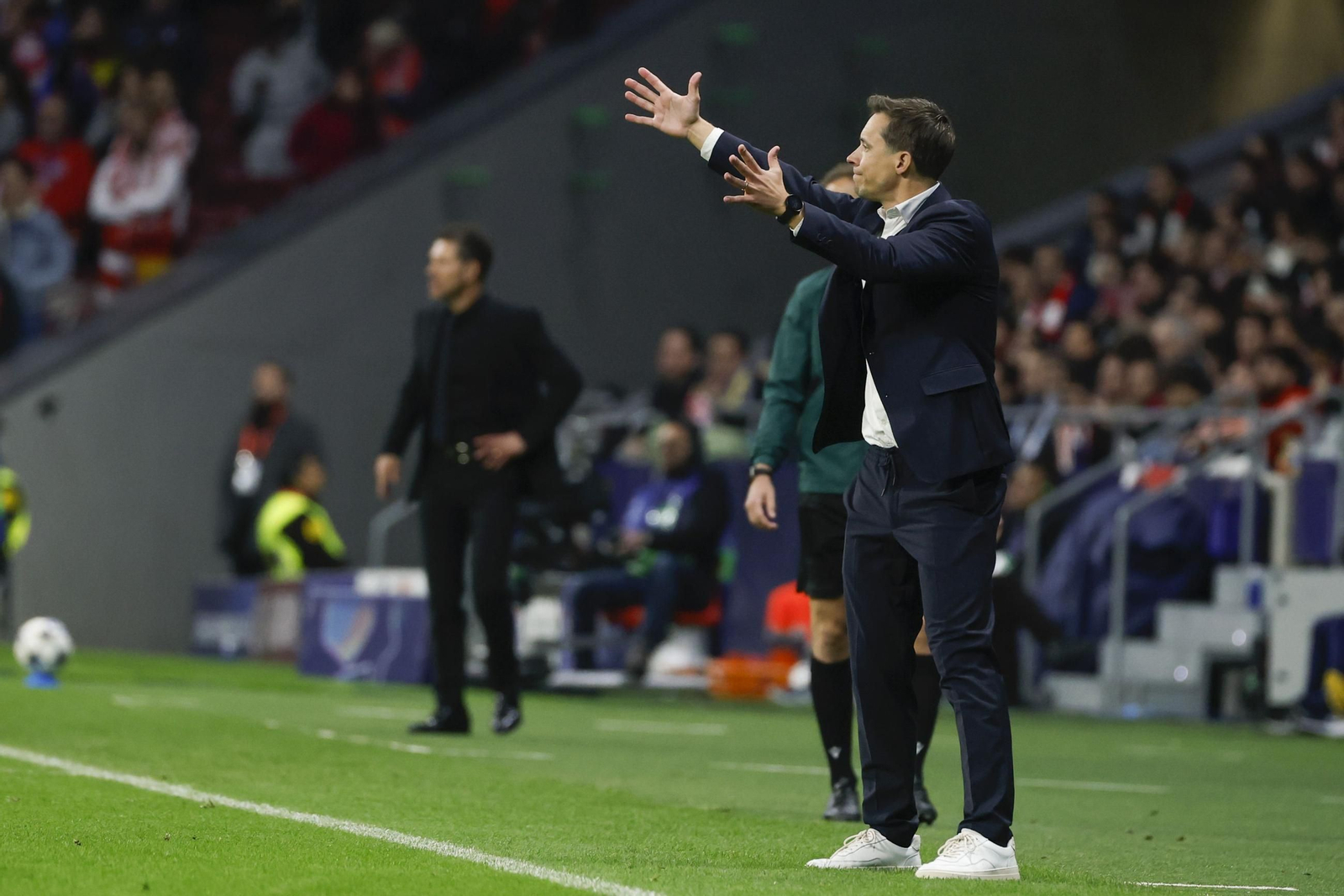 Las imágenes del Atlético de Madrid-Unión Saint-Gilloise