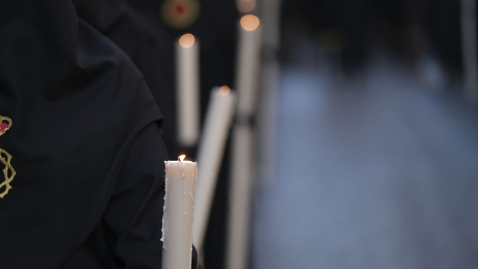 Procesión del Santo Entierro en Almería, en imágenes