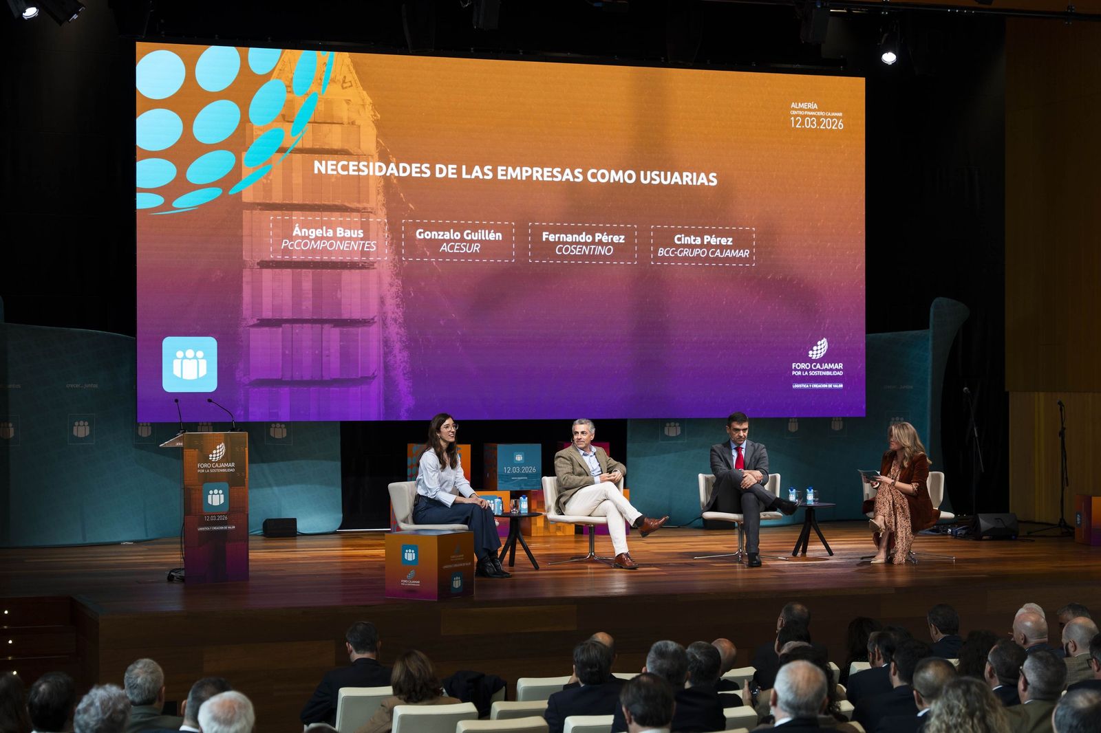 Las imágenes del Foro Cajamar por la Sostenibilidad en Almería