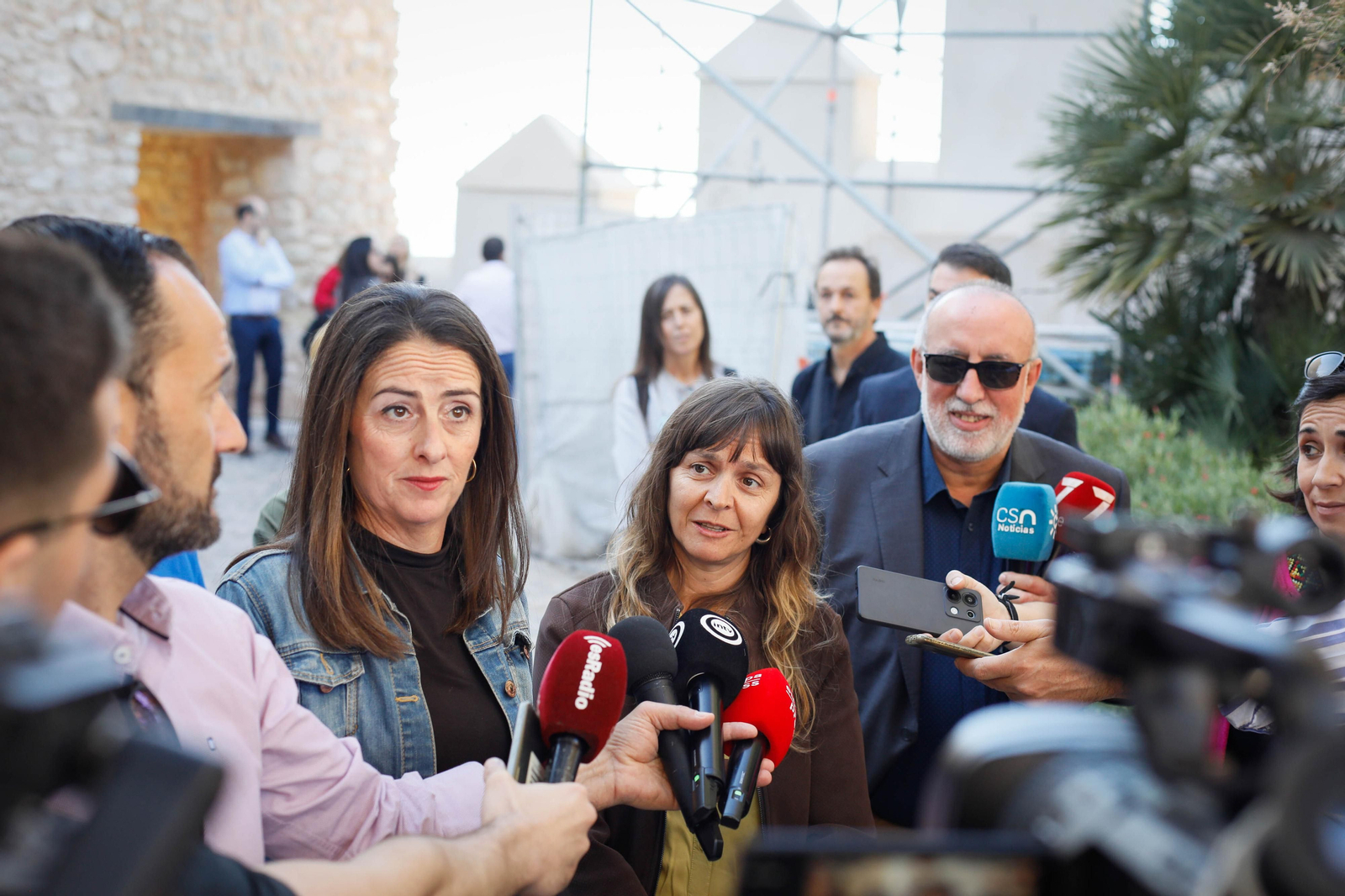 Restauración torre Sur Alcazaba