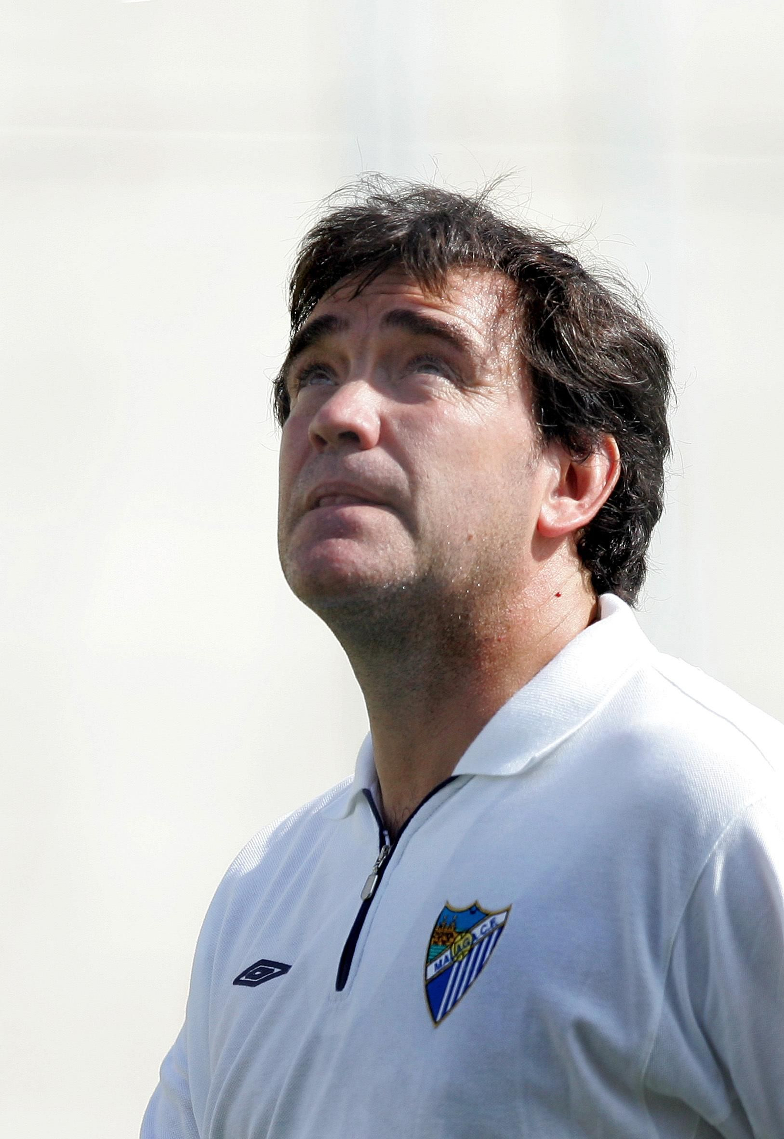 El paso de Marcos Alonso por el Málaga CF, en fotos