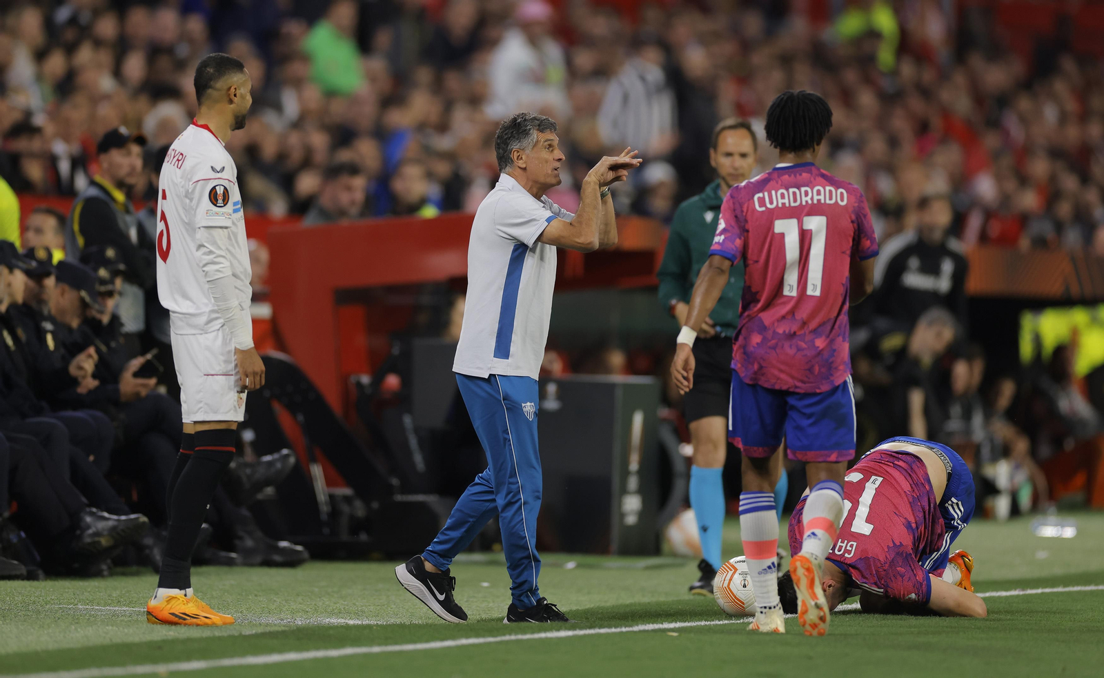 Las imágenes del Sevilla fc-Juventus