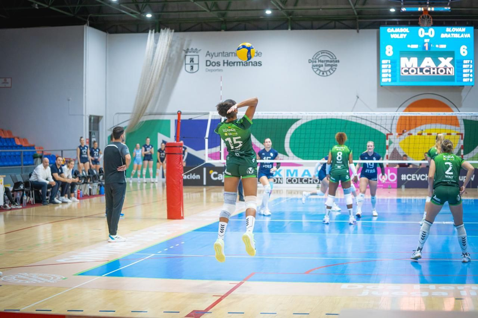 Las fotos del Fundación Cajasol Andalucía-Slovan Bratislava