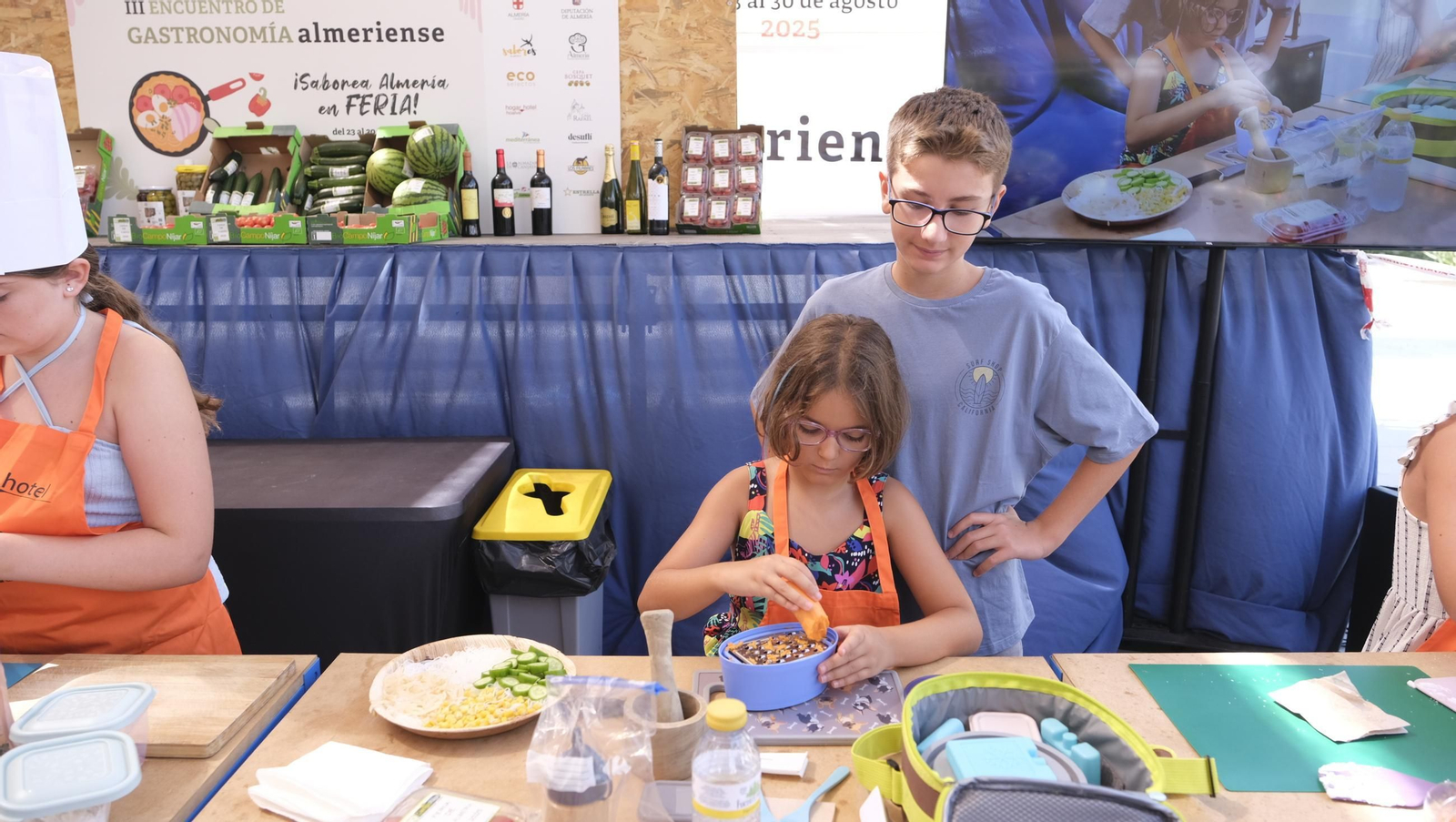 El concurso de gastronomía infantil de la Feria de Almería 2025, en imágenes