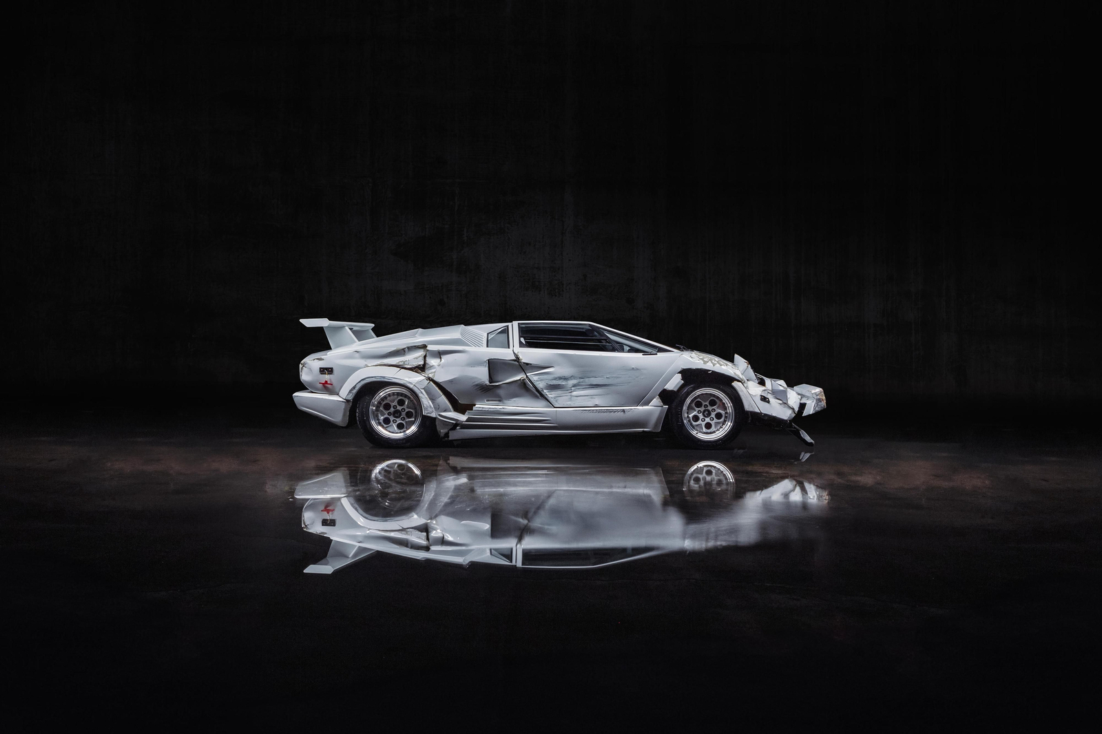 Las imágenes del Lamborghini Countach 25th Anniversary de la película 'El Lobo de Wall Street'