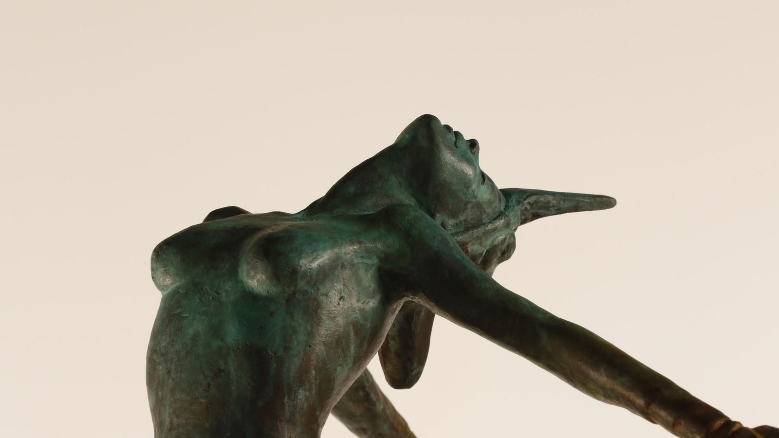 'La Sirena', obra de Pol Camps, que emergirá del río.