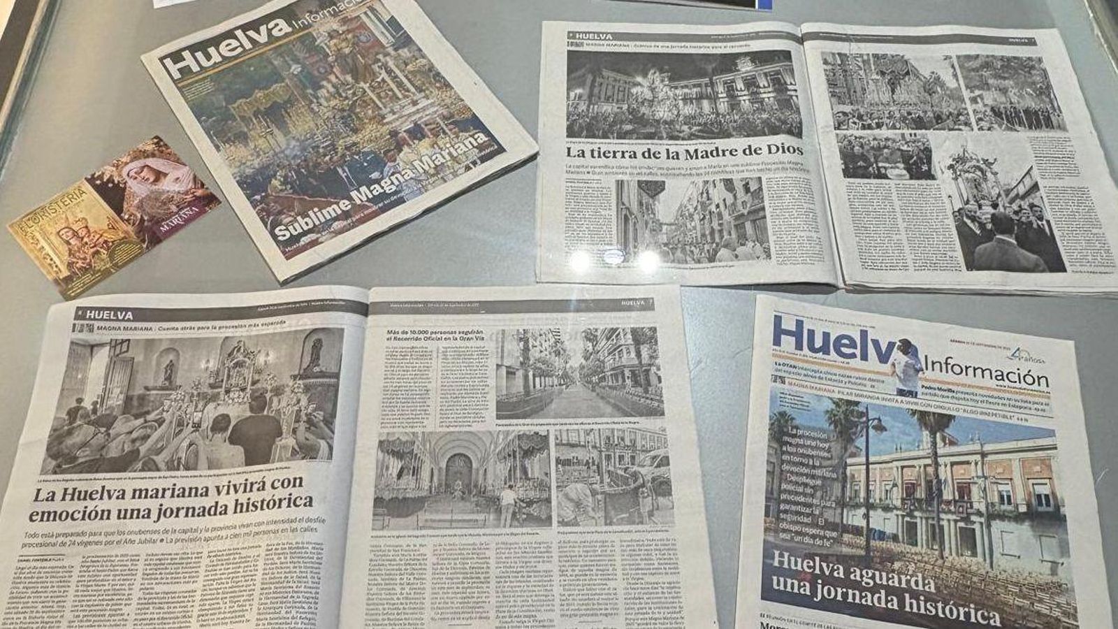 Publicaciones de Huelva Información que ha contado para la historia la Magna Mariana de 2025.