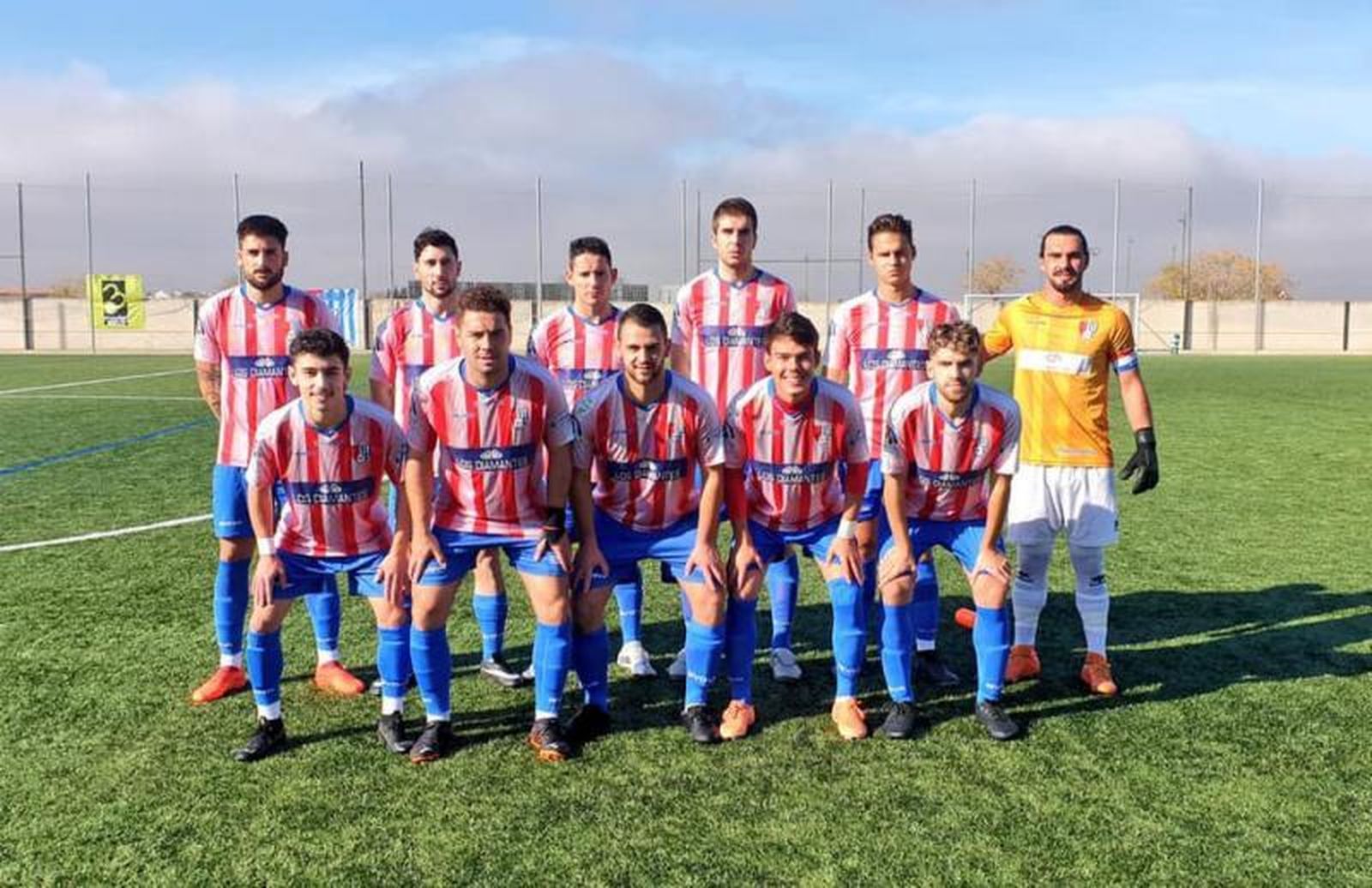 Once inicial del Arenas en un partido de esta campaña