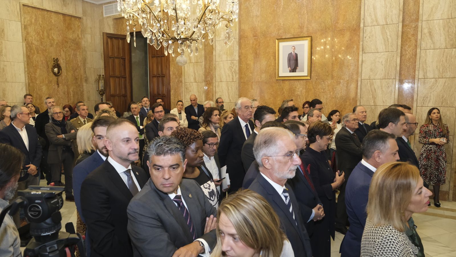 Imágenes del acto del Día de la Constitución en la Subdelegación del Gobierno de Almería