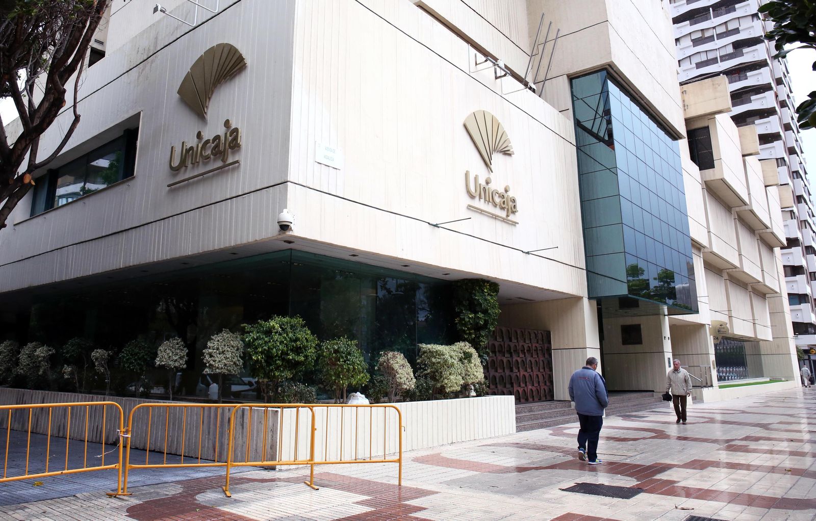 Imagen de la sede central de Unicaja