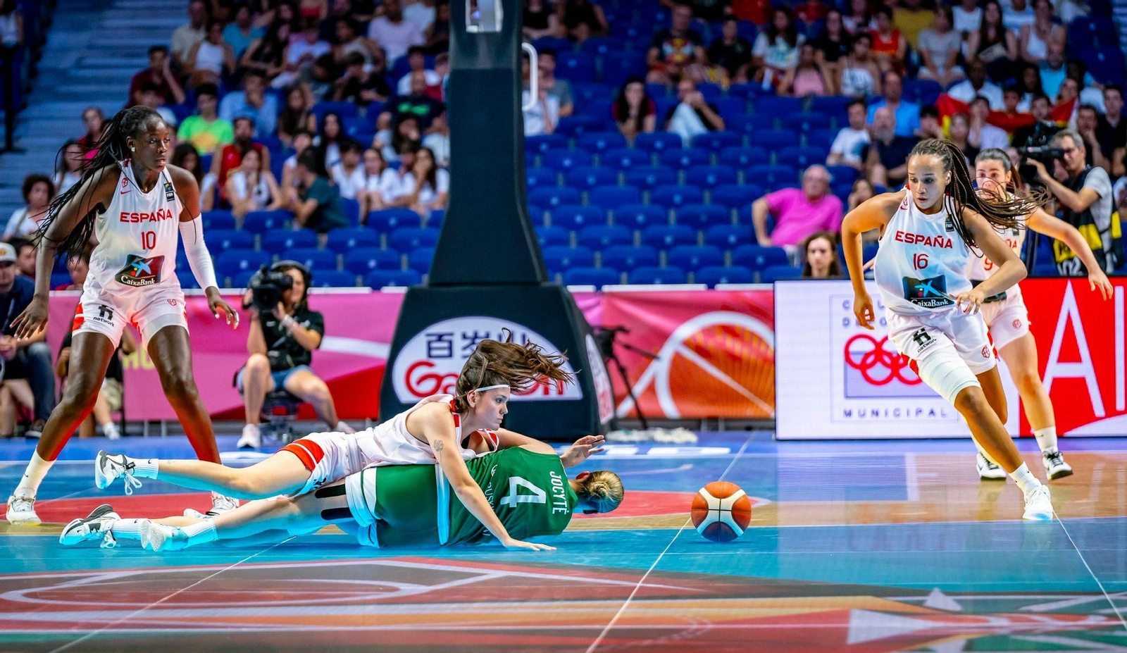Elena Moreno, durante el pasado Mundial sub 19