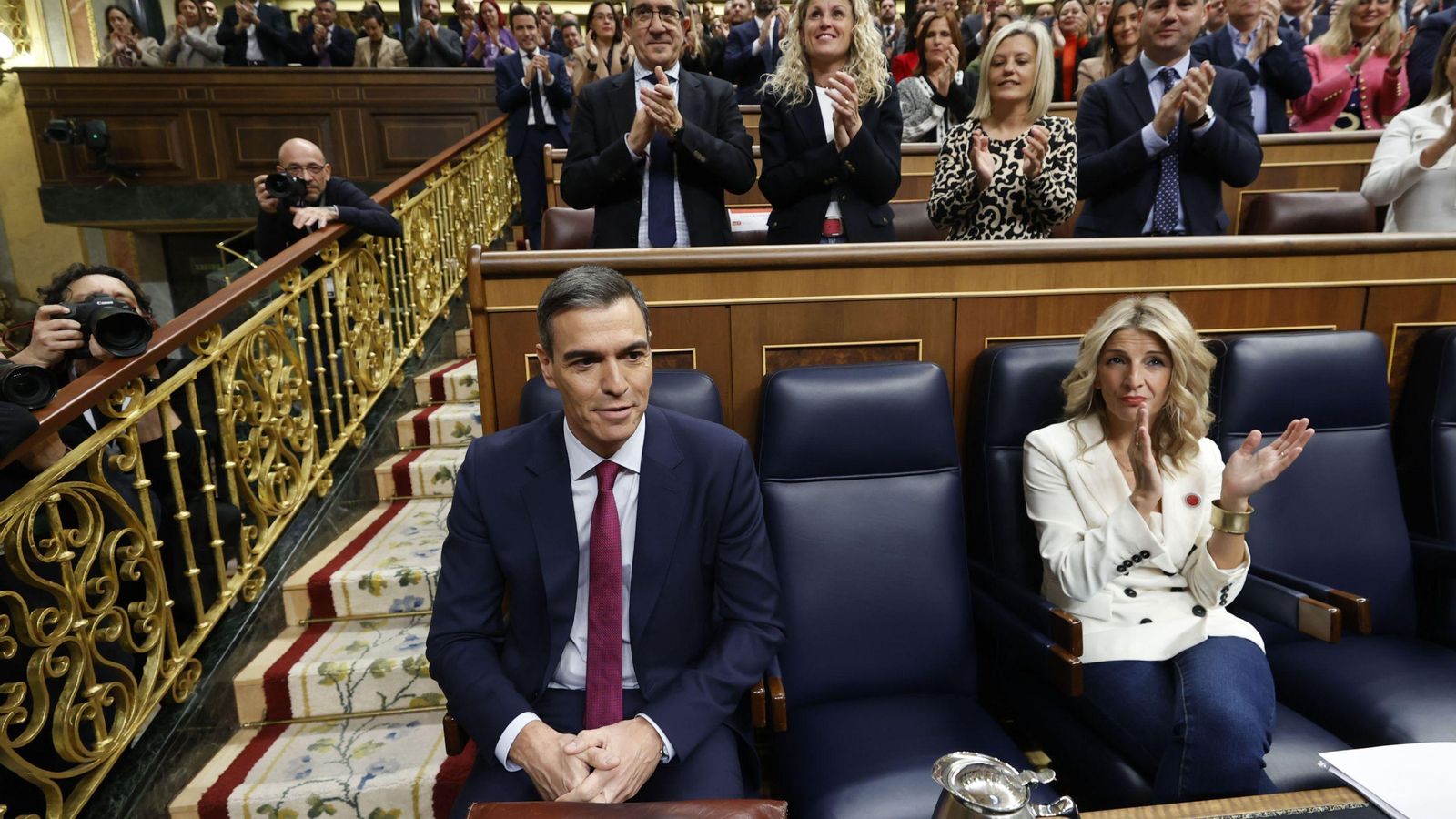 Pedro Sánchez y Yolanda Díaz