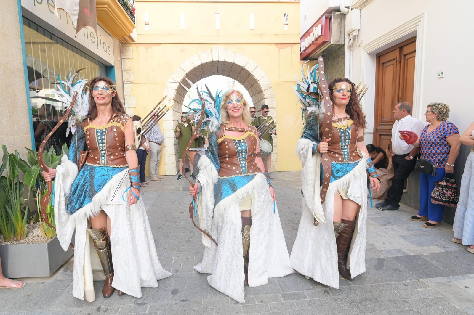 El Gran Desfile de Moros y Cristianos de Vera, en imágenes