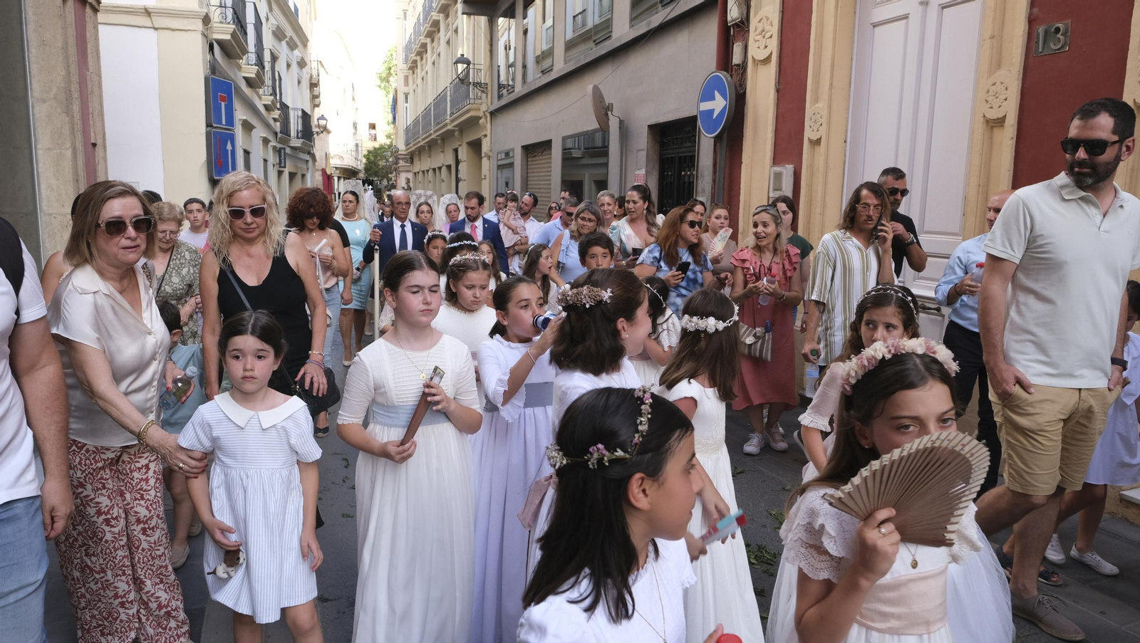 Procesión del Corpus Christi de Almería, en imágenes