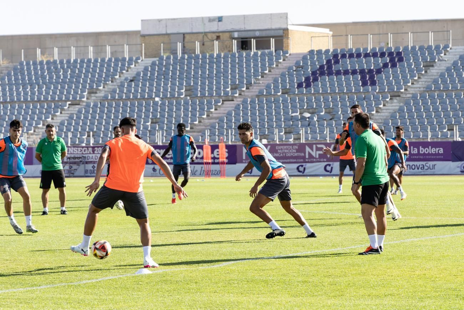 Primer día de curso del Real Jaén, en imágenes