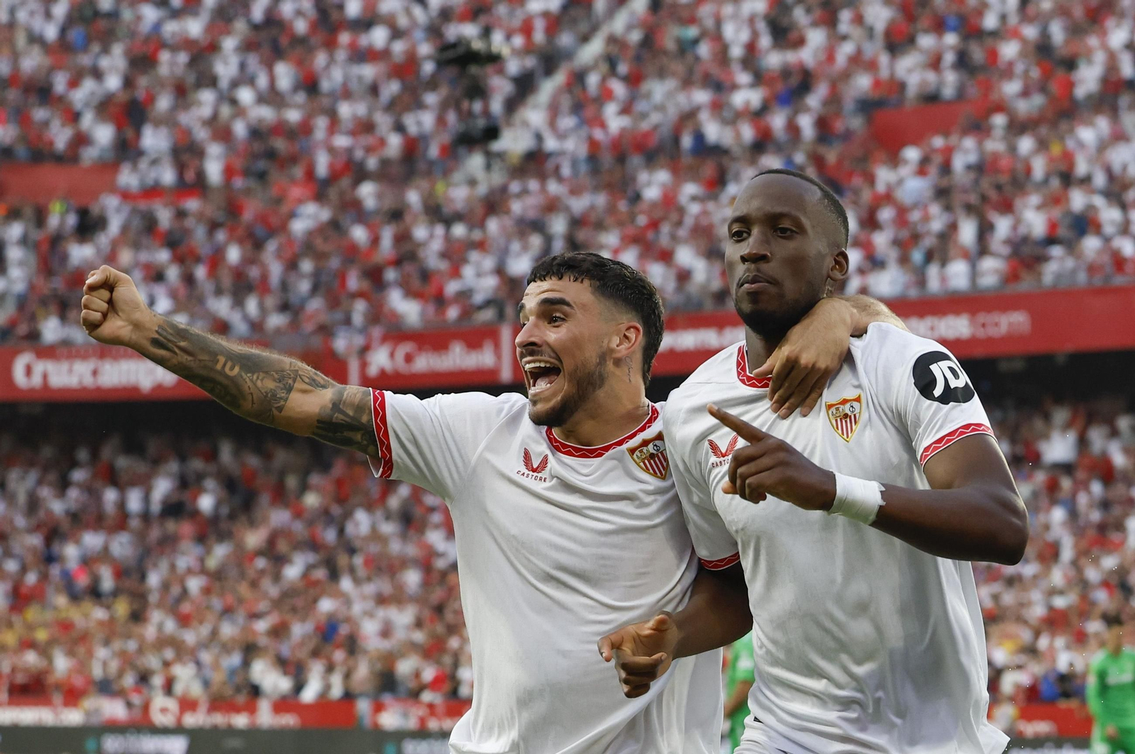 El derbi Sevilla-Betis, en imágenes