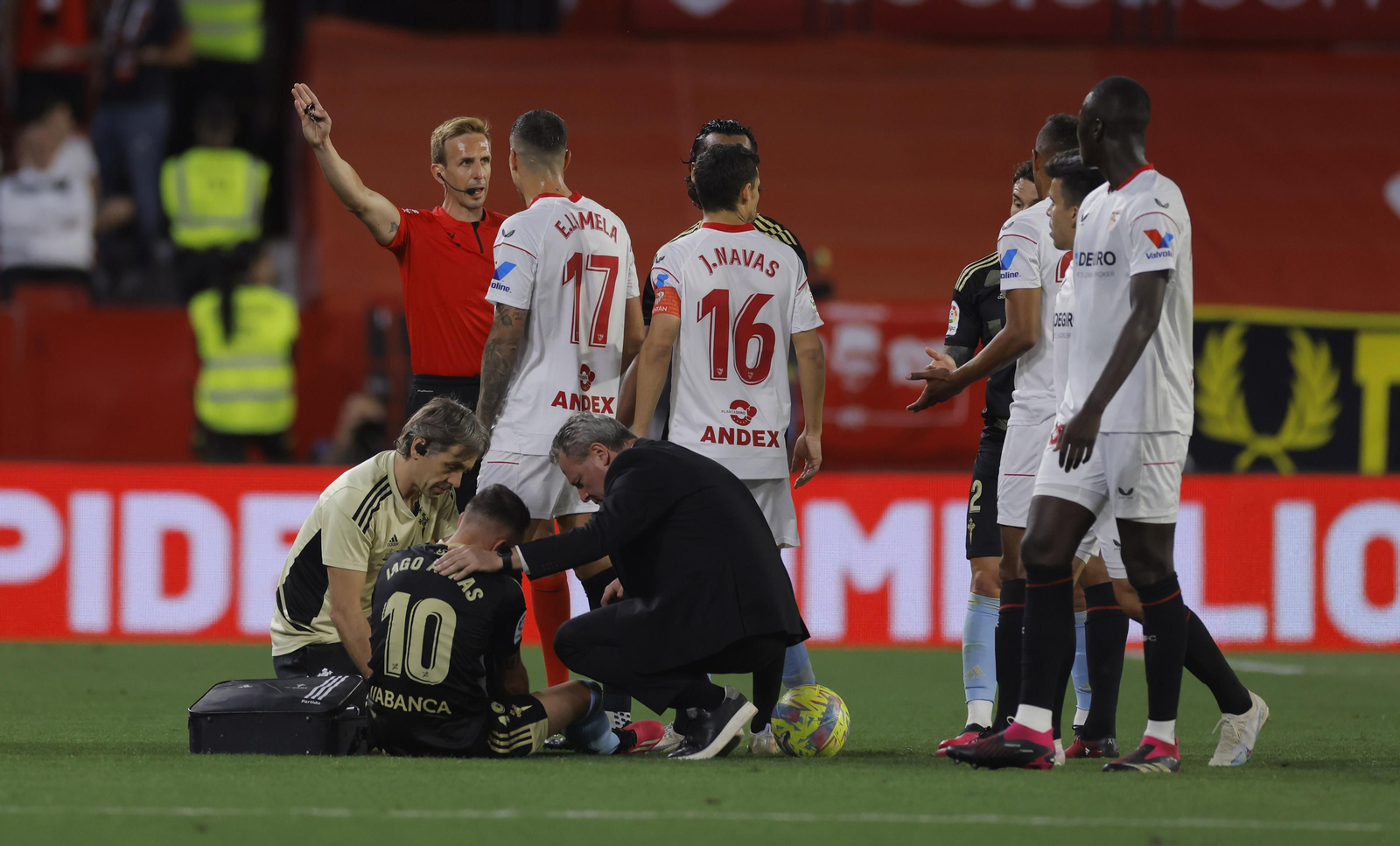 Las imágenes del Sevilla-Celta