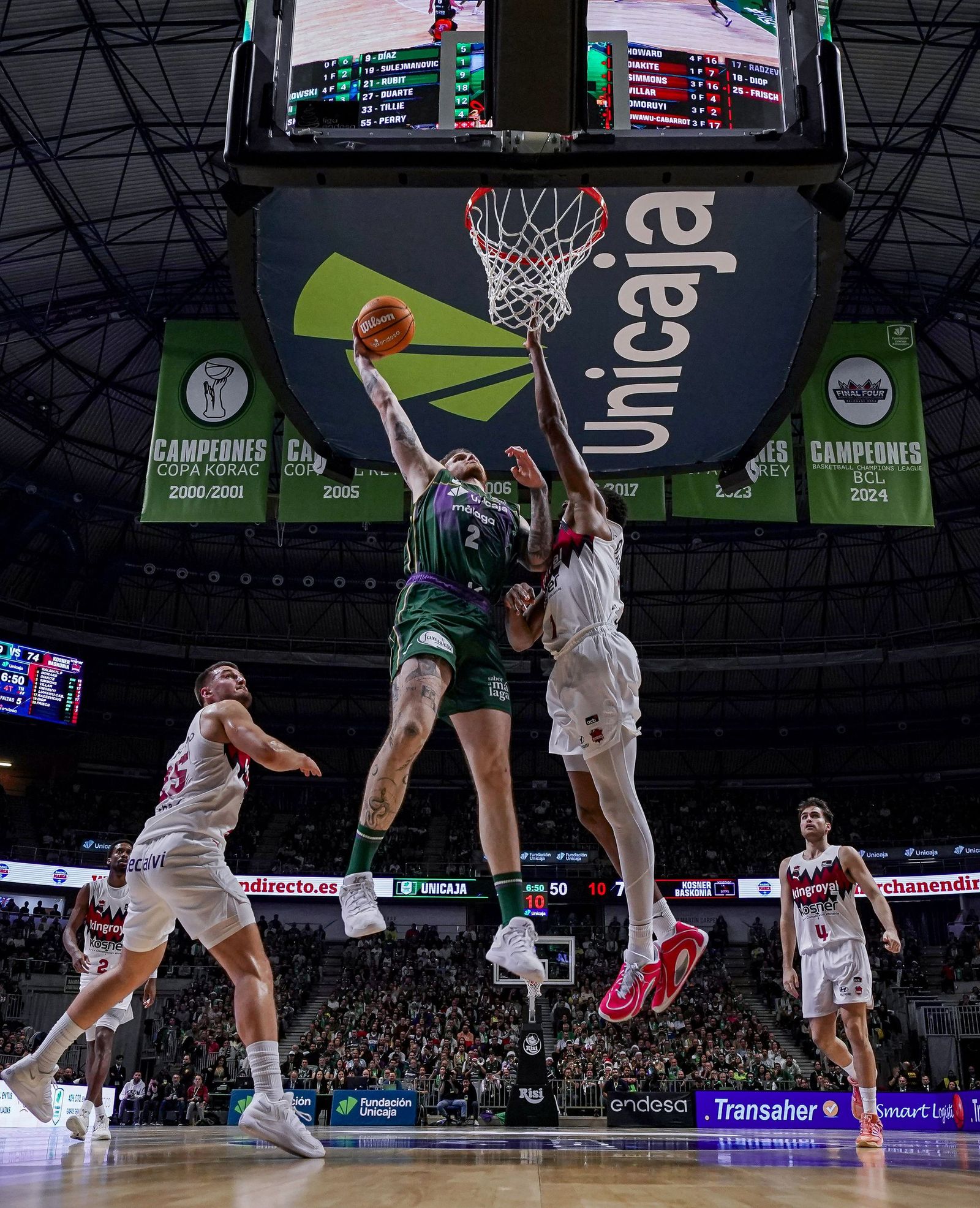 Las fotos del Unicaja - Baskonia