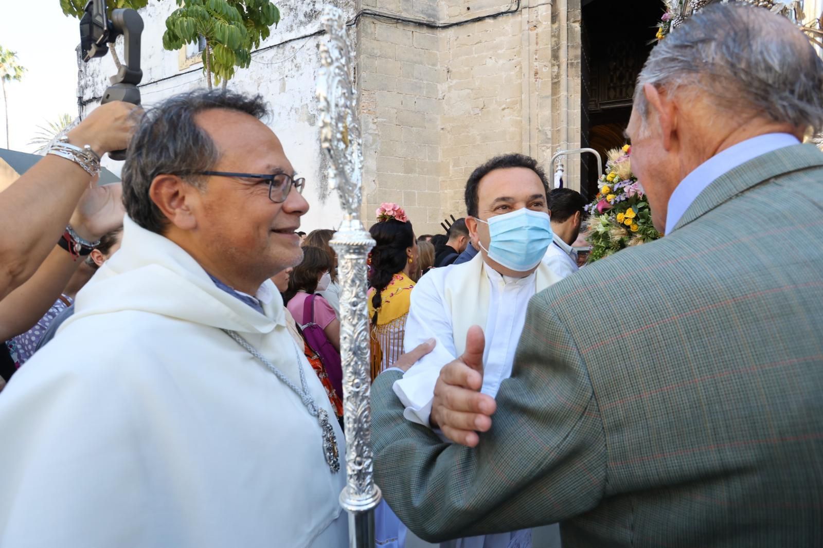 La salida de la Hermandad del Rocío de Jerez, en imágenes