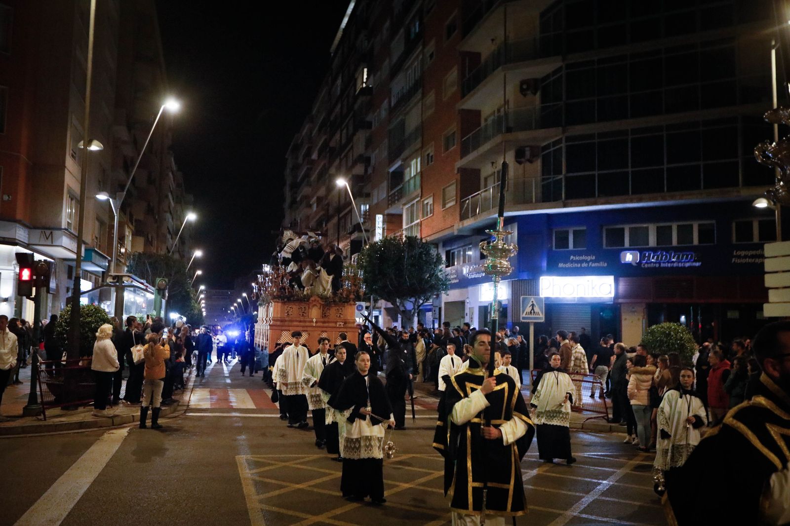 La procesión de La Caridad de Almería, en imágenes