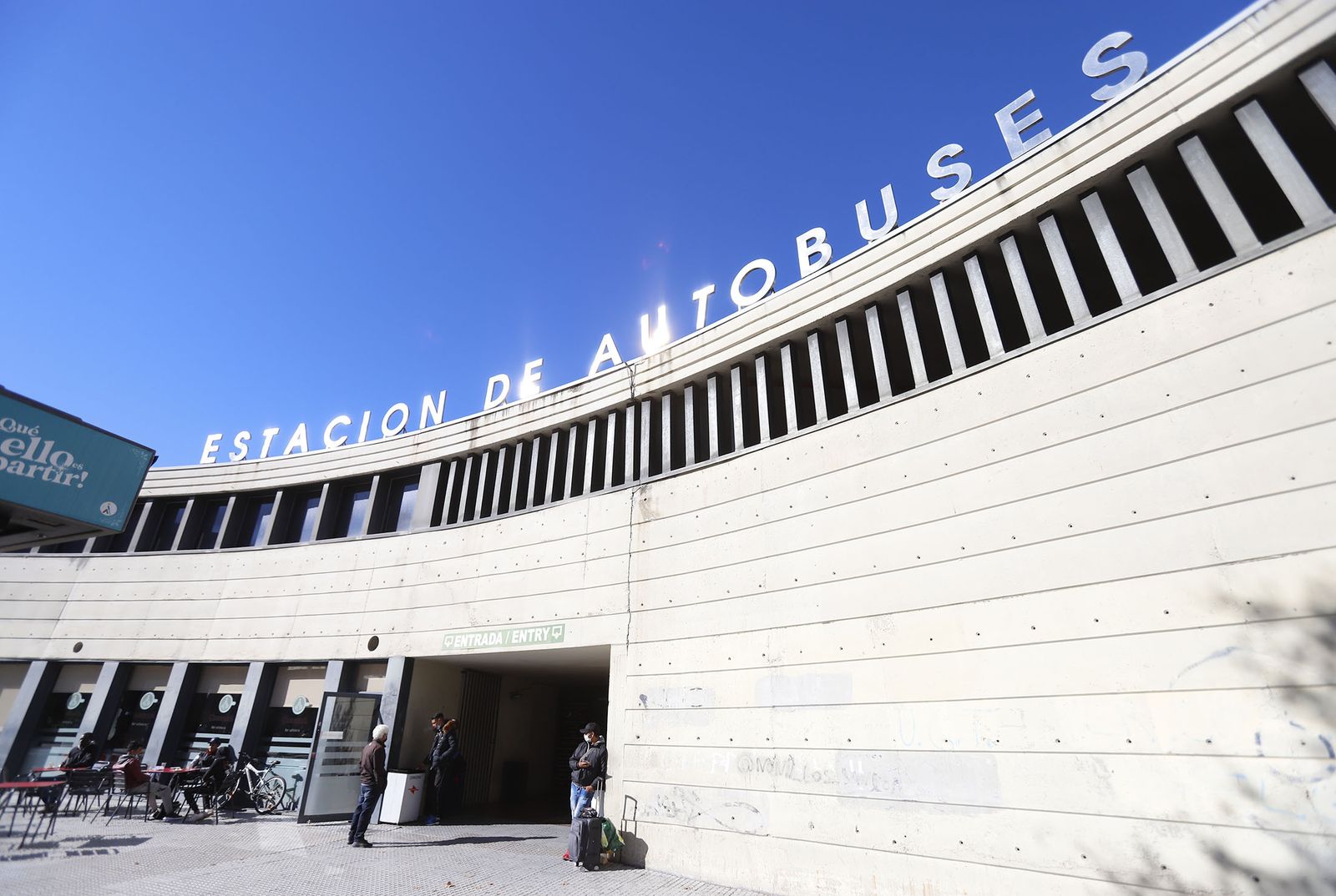 Estación de autobuses de Huelva. Imagen de archivo.