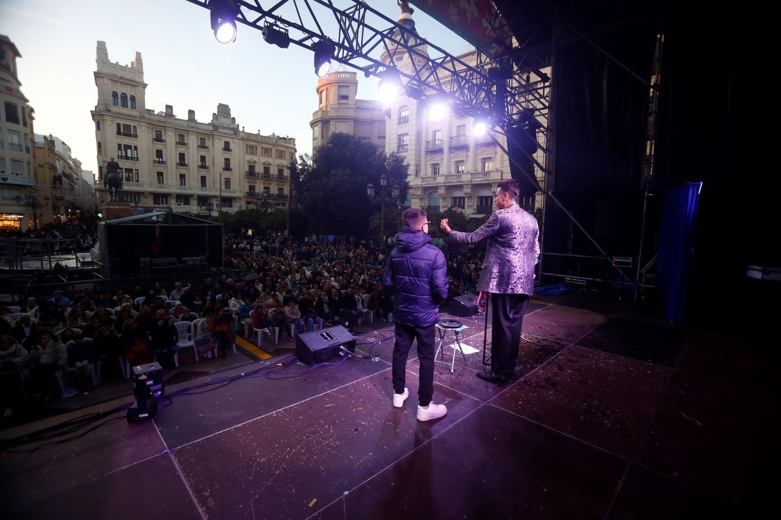 Las mejores fotos de la gala de magia en la Las Tendillas de Córdoba
