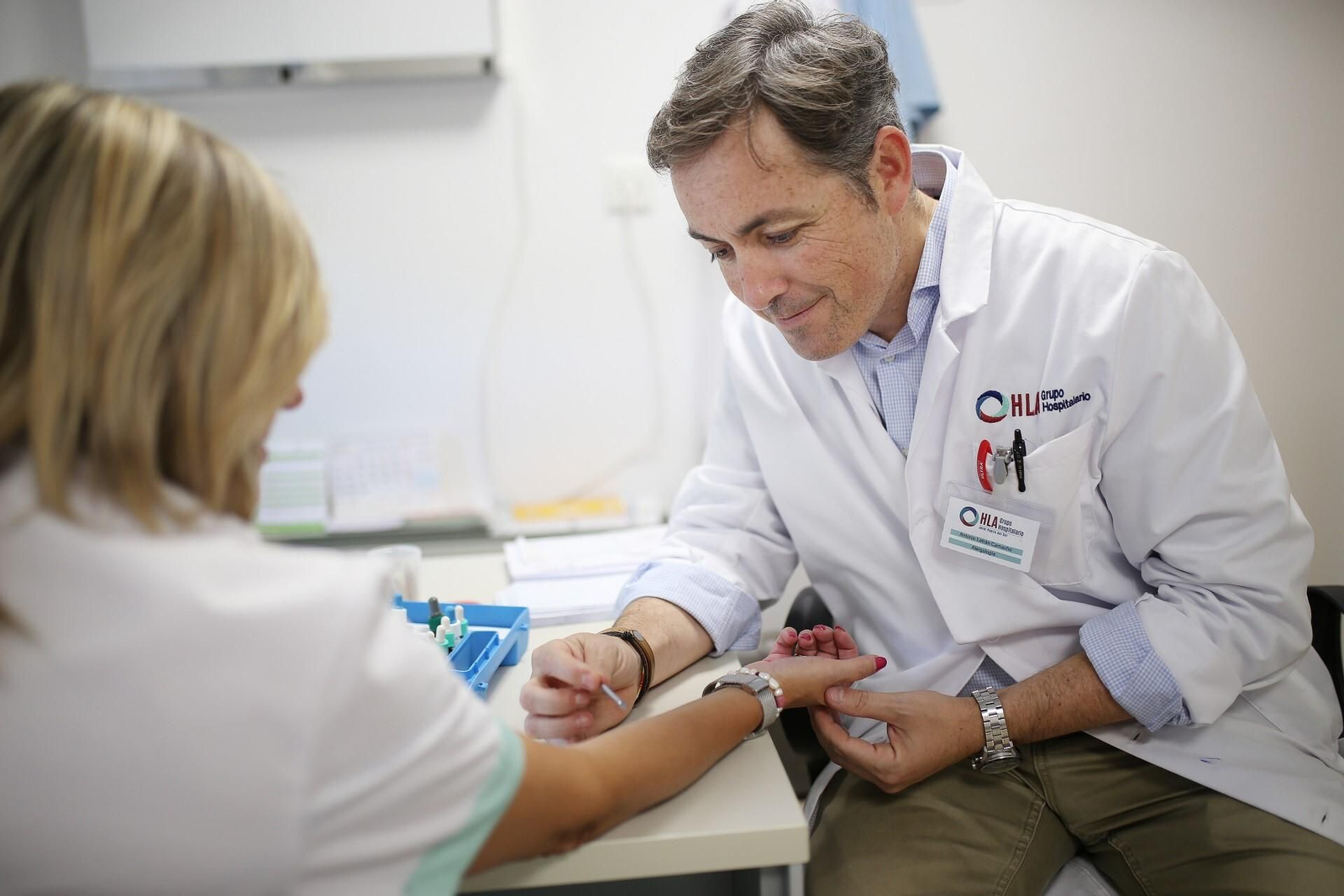El doctor Antonio Letrán, responsable del Servicio de Alergología de HLA Jerez Puerta del Sur. El doctor Antonio Letrán, responsable del Servicio de Alergología de HLA Jerez Puerta del Sur.