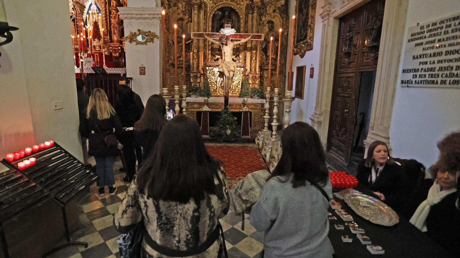 Besapiés y besamanos del primer domingo de Cuaresma en Jerez