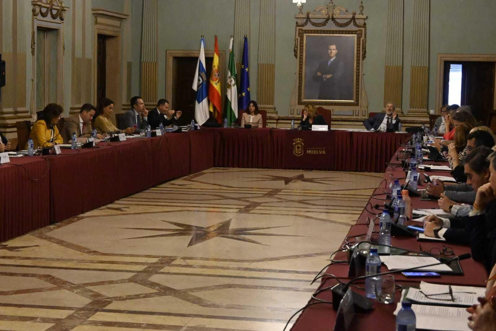 Pleno municipal en Huelva este miércoles 25 de octubre.