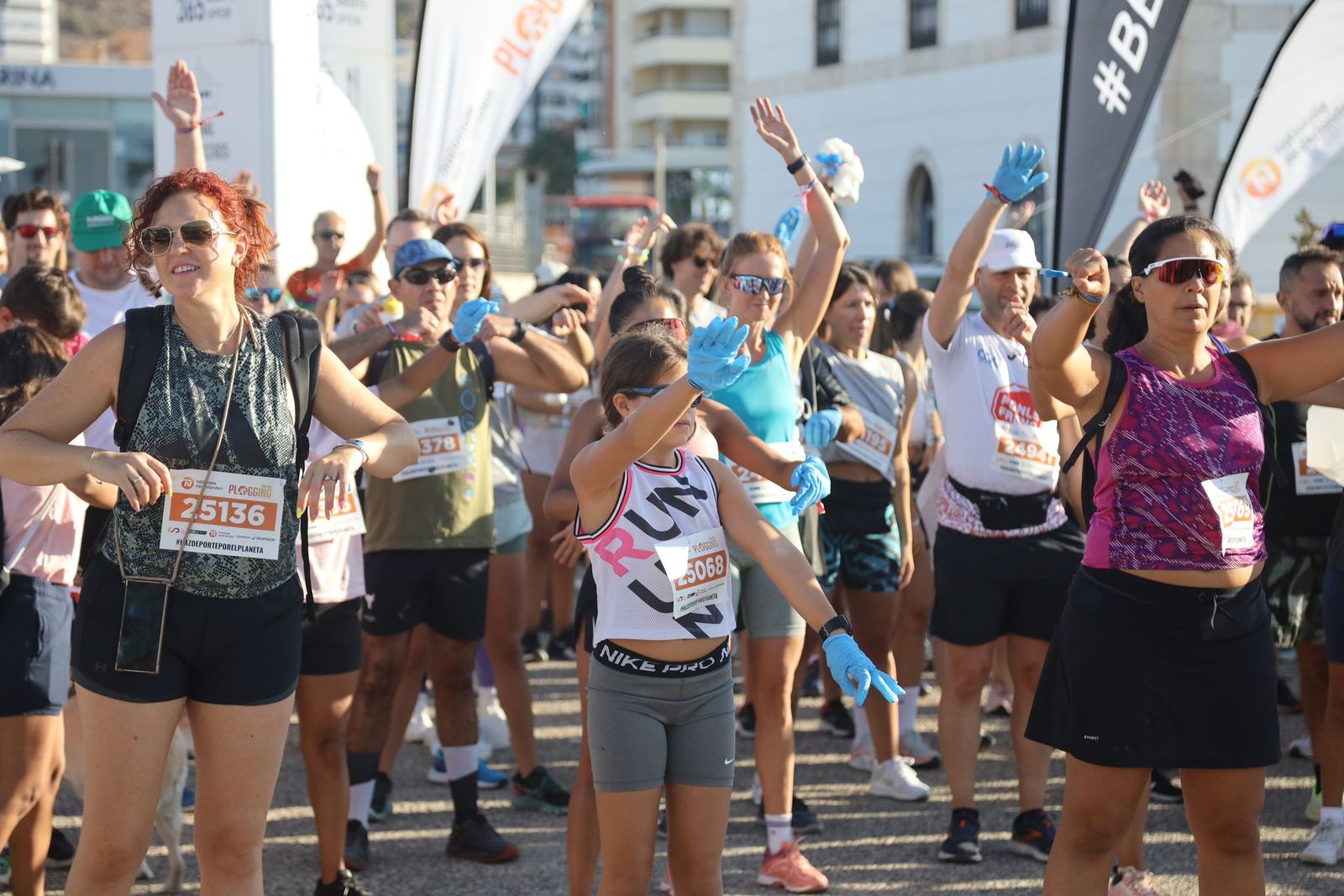 El Nationale-Nederlanden Plogging Tour de Málaga, en fotos