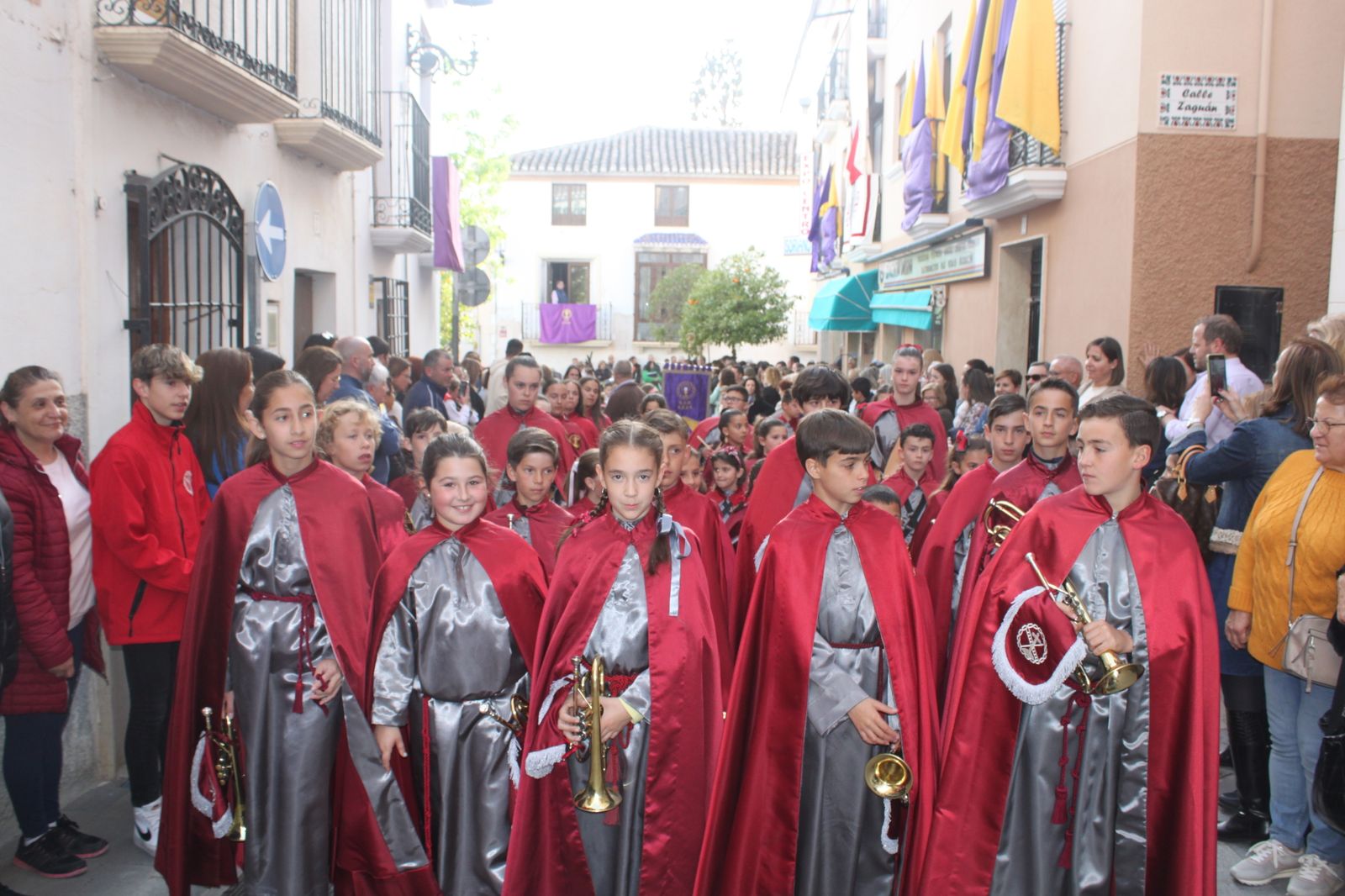 La primera procesión infantil de Vélez-Rubio, en imágenes